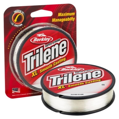 Berkley Trilene® XL® Monofilament Fishing Line, Clear, 14 lb Test Strength, 3000 yd