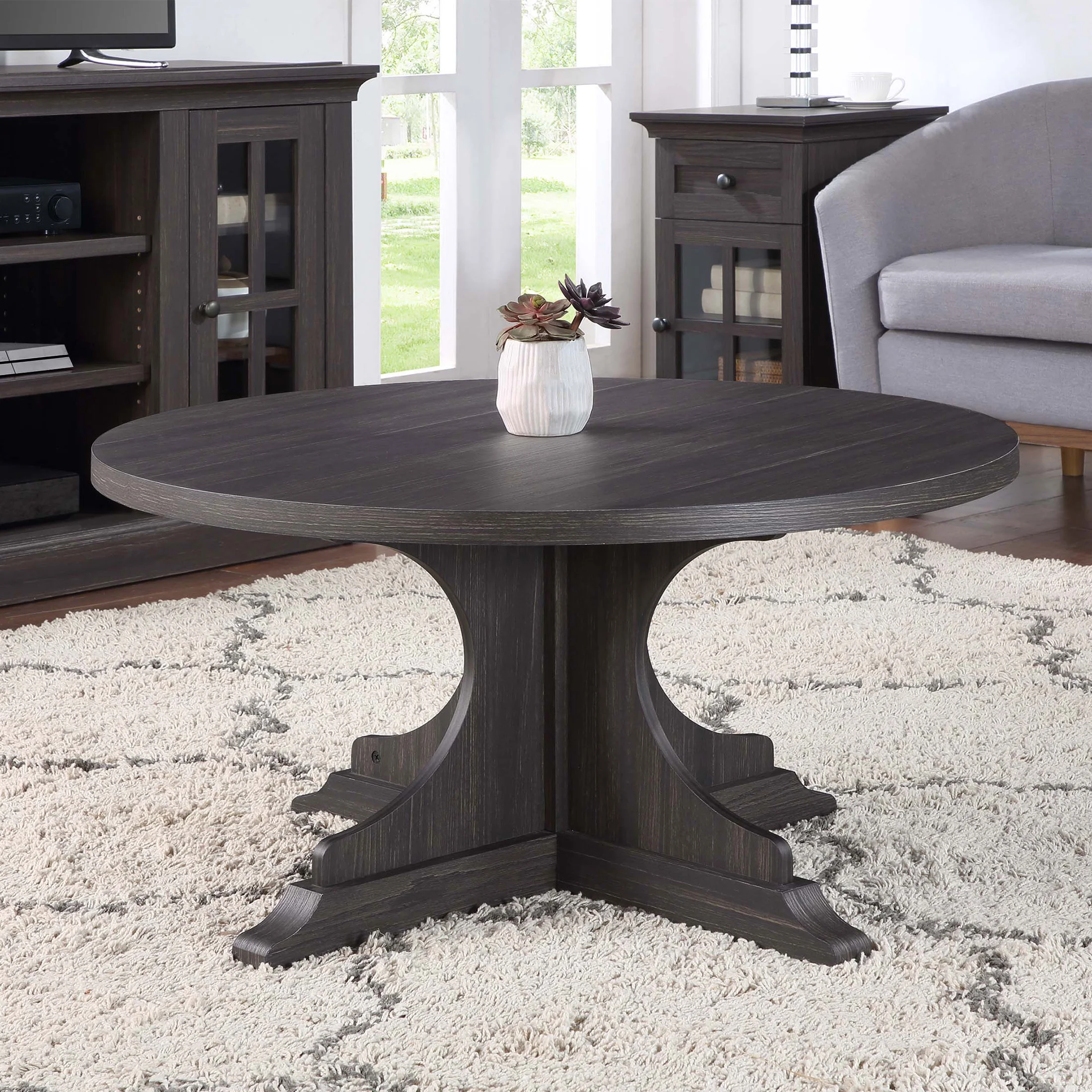 Better Homes & Gardens Canton Coffee Table, Tobacco Oak Finish