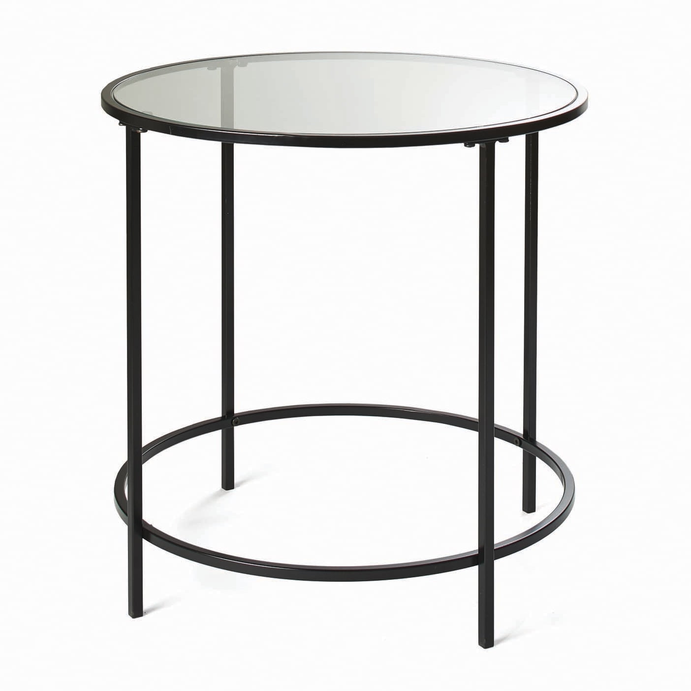 Better Homes & Gardens Nola Side Table, Black Finish