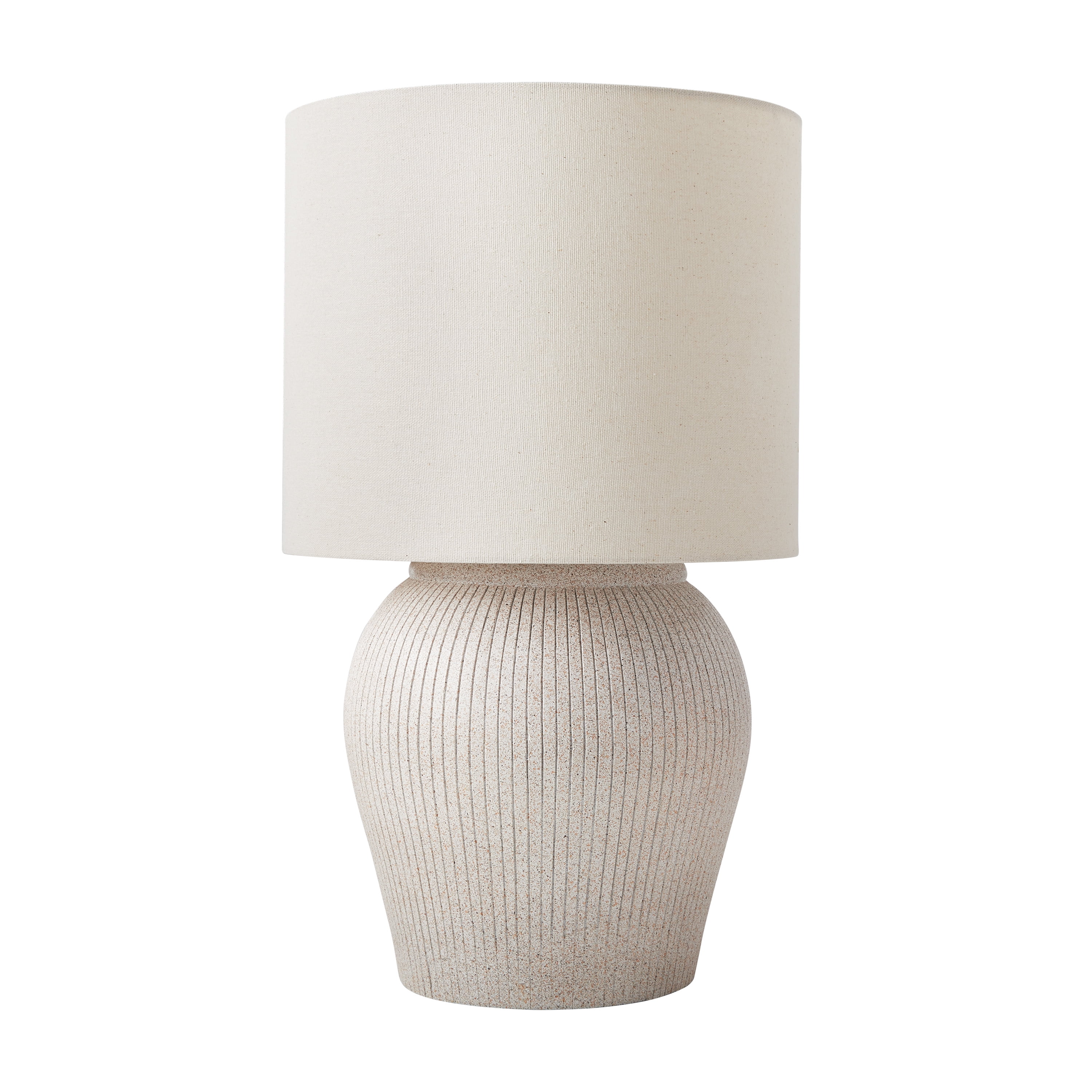 Better Homes & Gardens 21" Raw Sand Table Lamp with Shade