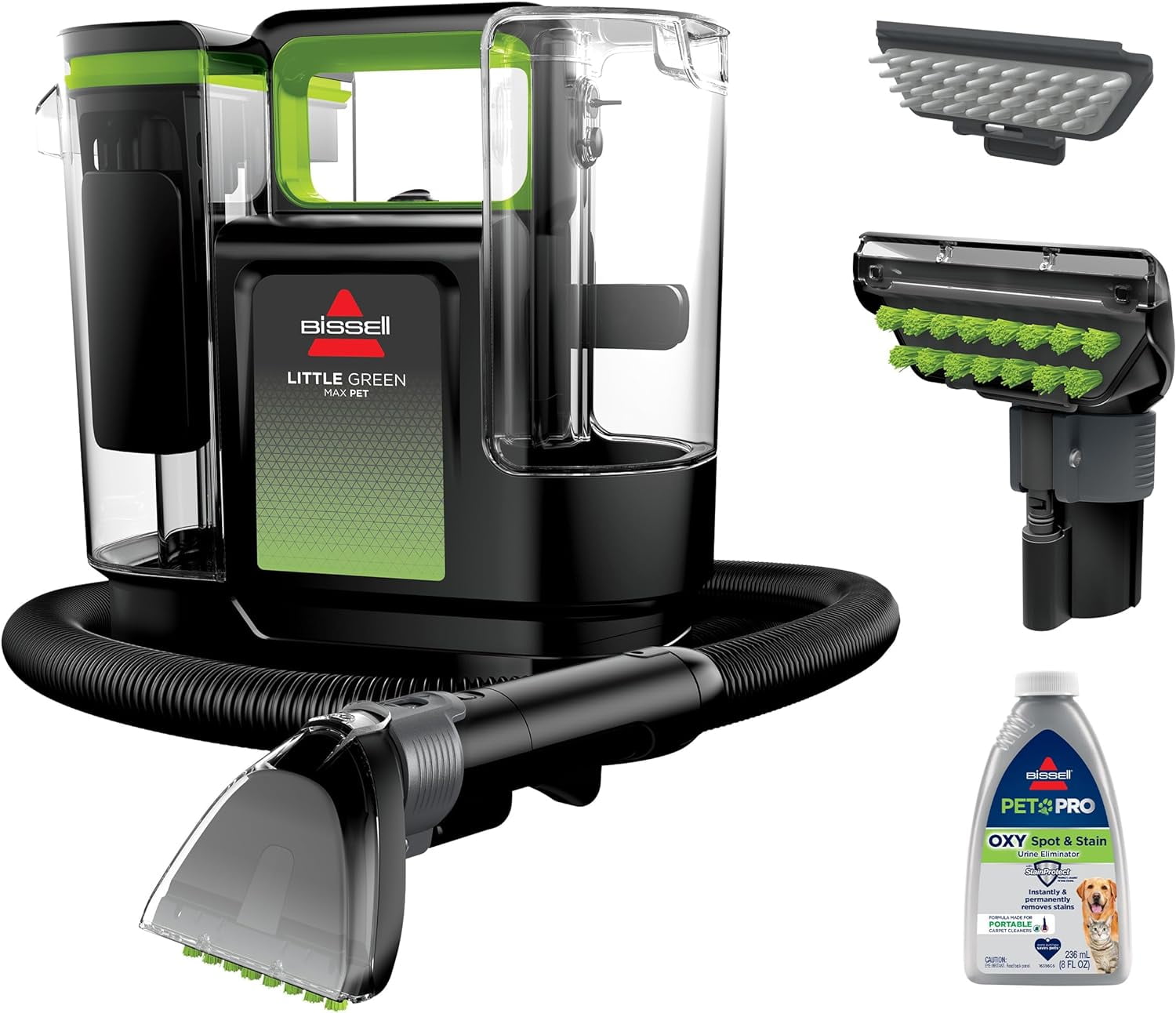 BISSELL Little Green® Max Pet Portable Carpet Cleaner 3857