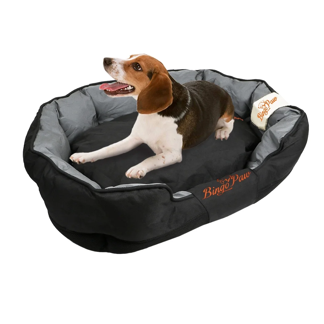 BingoPaw Orthopedic Sofa Couch Dog Bed Pillow Soft Pet Basket for Dogs & Cats Large