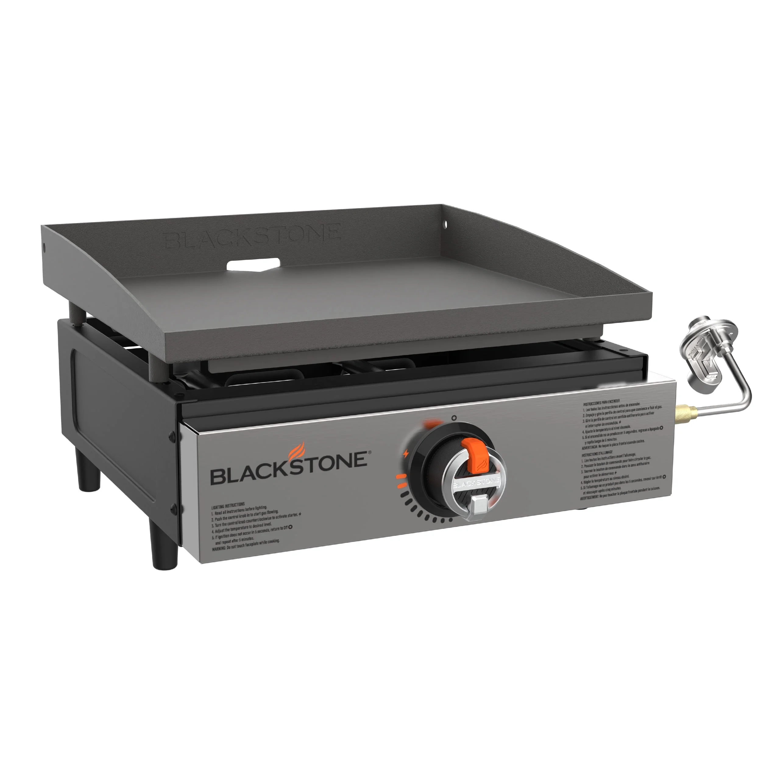 Blackstone 17” Original Tabletop Griddle with Stainless Steel Front Panel