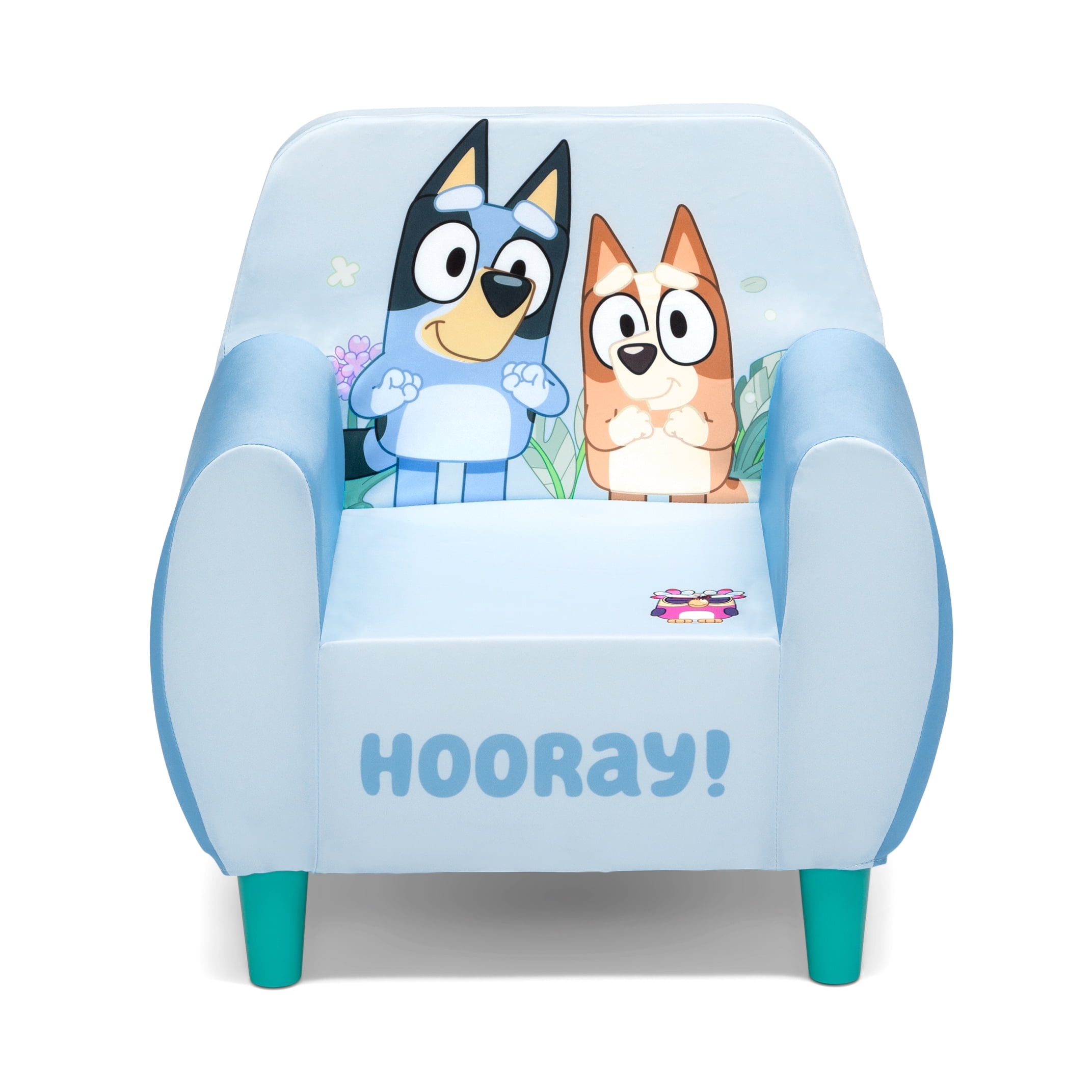 Bluey Foam Chair by Delta Children, Blue