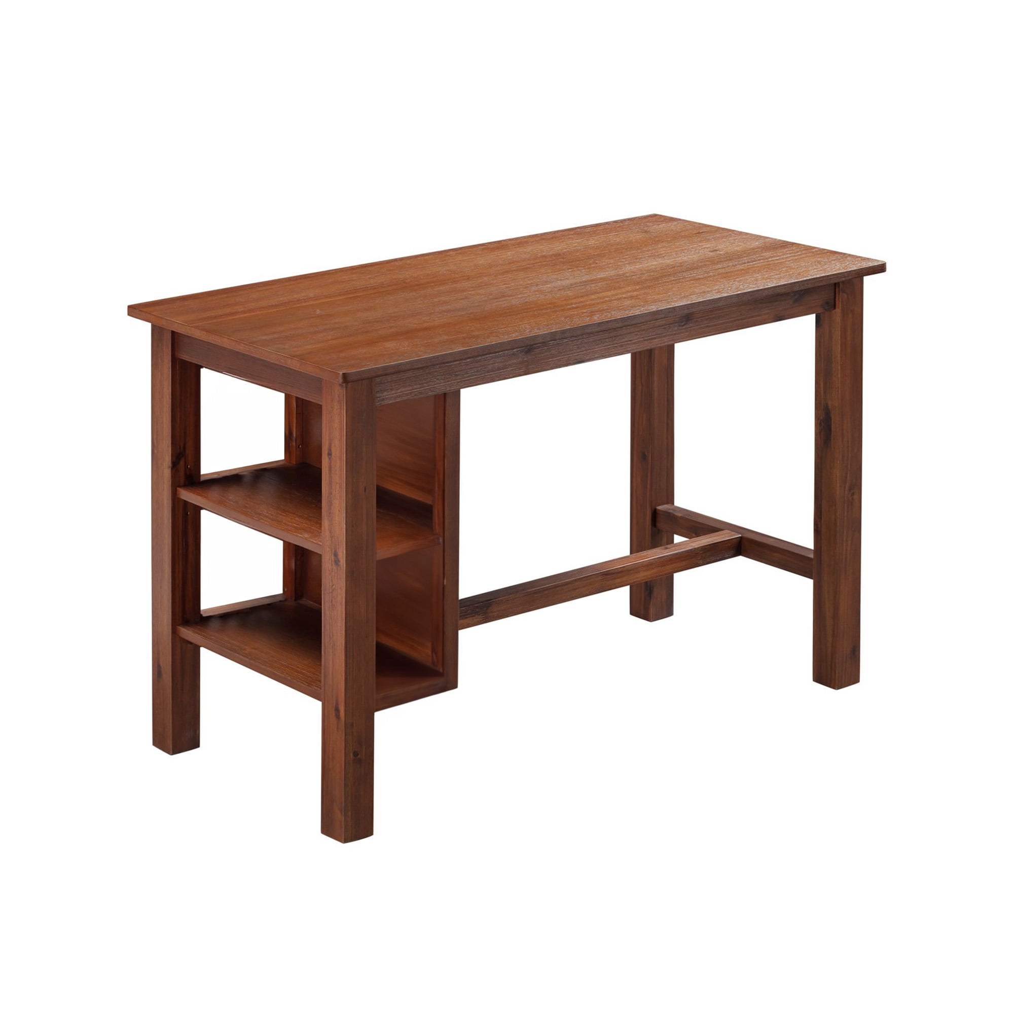 Boraam Brittany Rectangular Dining Room Table - Chestnut Wire-Brush Finish