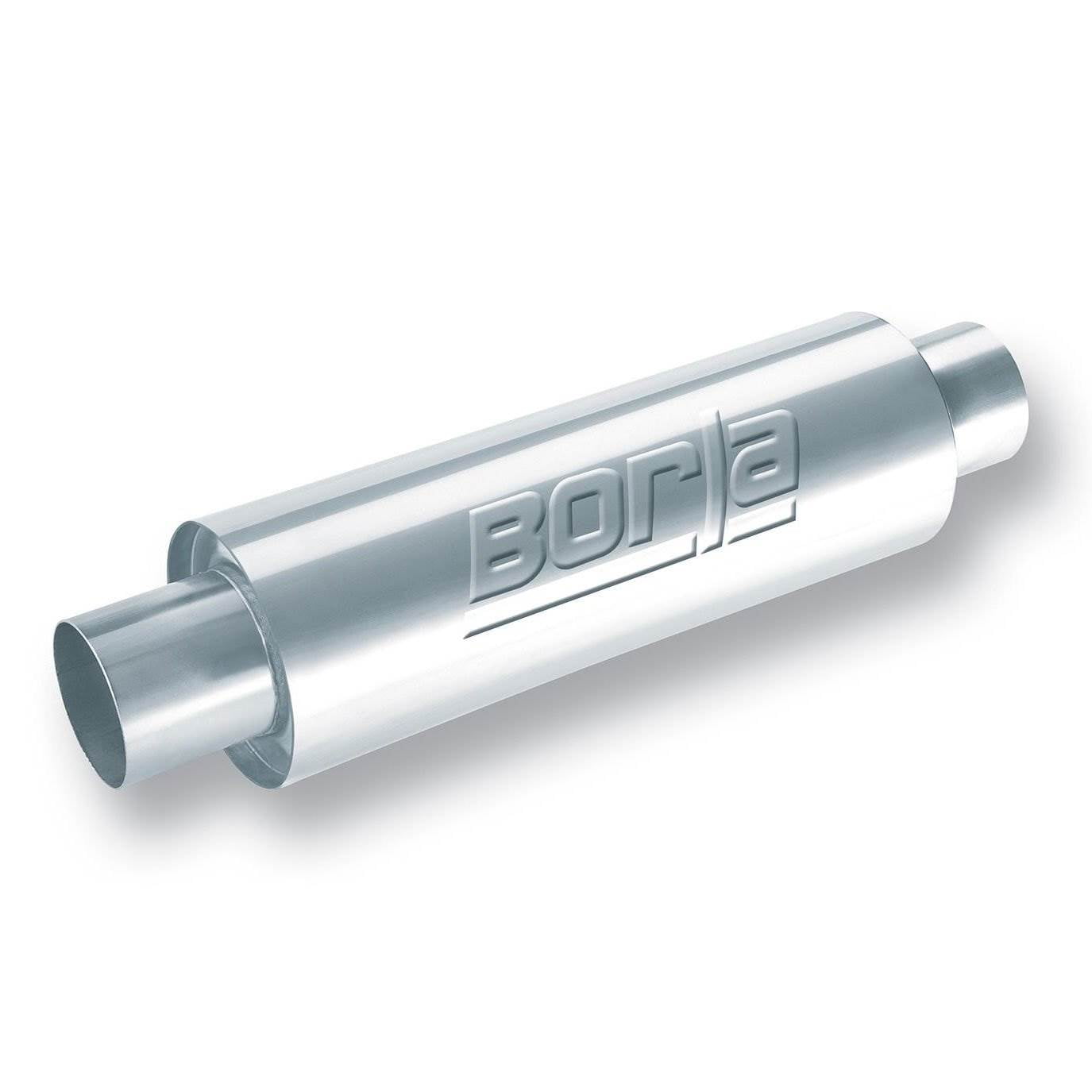 Borla Exhaust BRL40085 15 in. XR-1 Round Sportsman Racing Exhaust Muffler