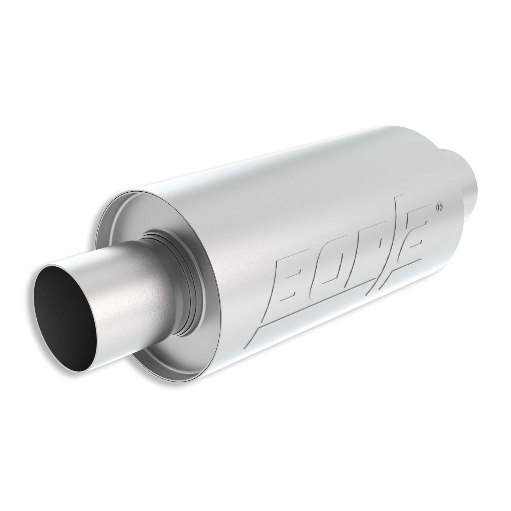 Borla S-Type 2.5" Center - Center 10"x5" Round Specialty Muffler - 40842S