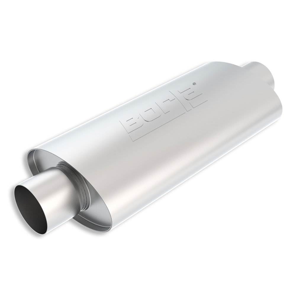 Borla XR-1 Sportsman 3" Inlet 3" Outlet Center/Center 18 In. Oval Racing Muffler