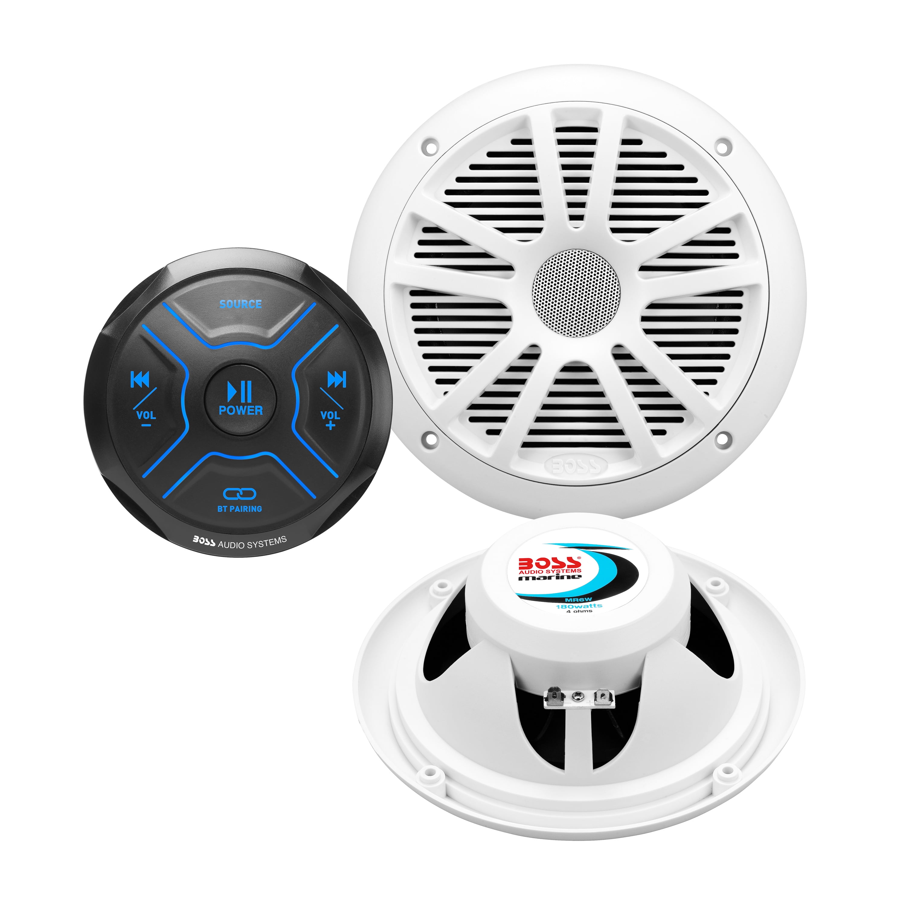 Boss Audio Systems Weatherproof Vehicle Speakers, Black, 4.8 lb