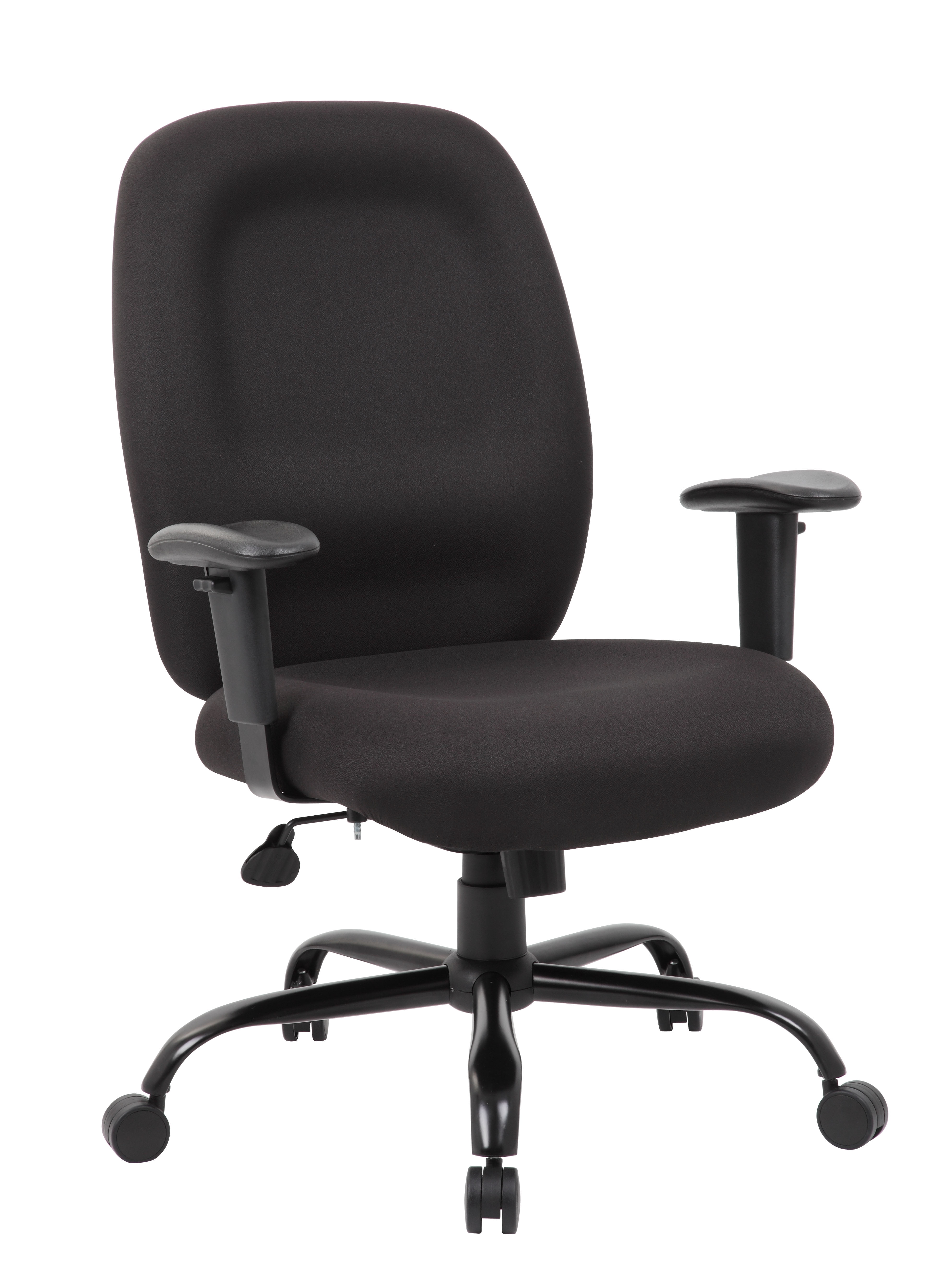 Boss Office Products Big and Tall Heavy Duty Task Chair, Black