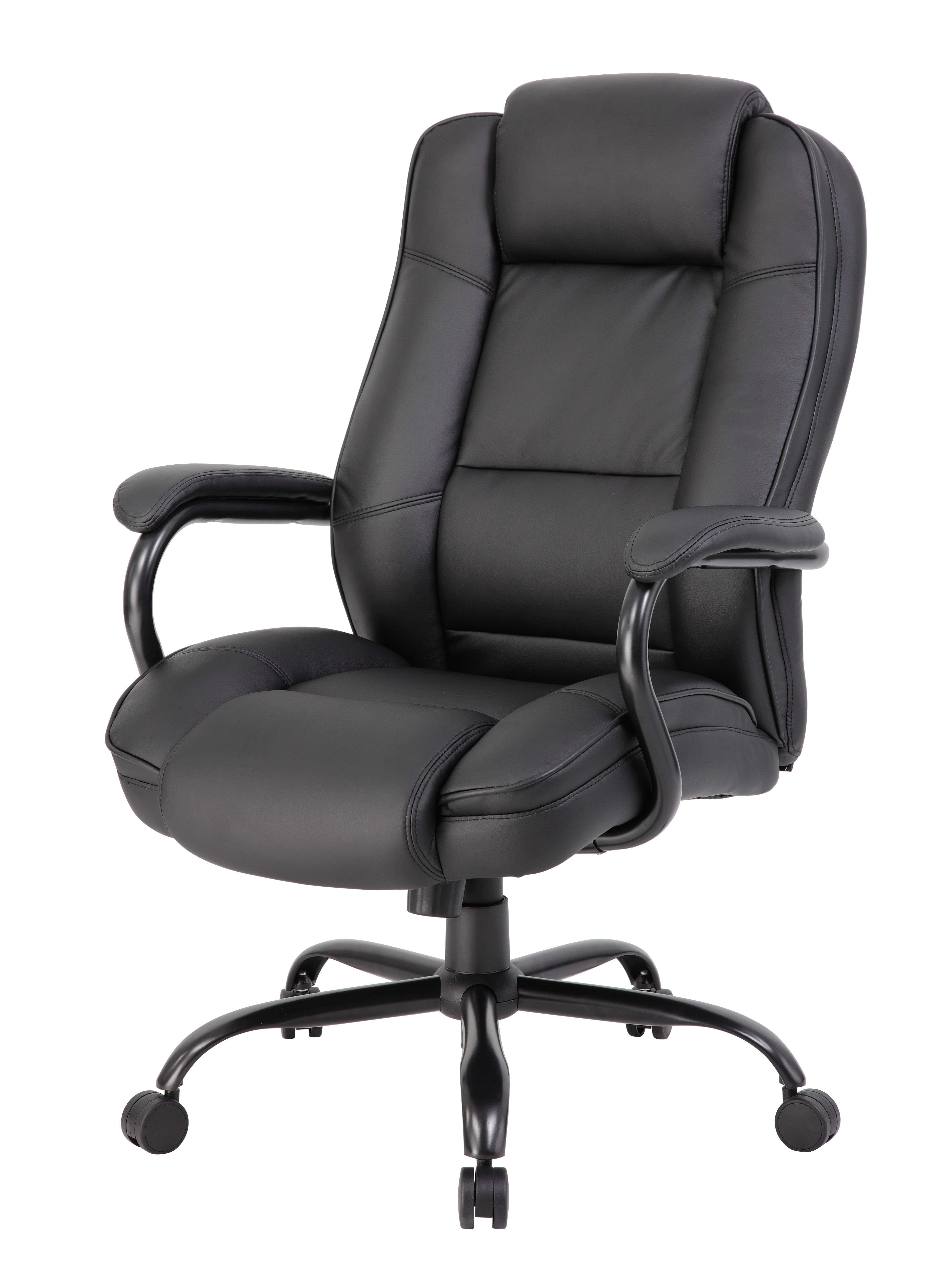 Boss Office Products Big and Tall Heavy Duty Executive Chair, Black