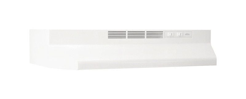 Broan 30W in. Ventless Under Cabinet Range Hood, White