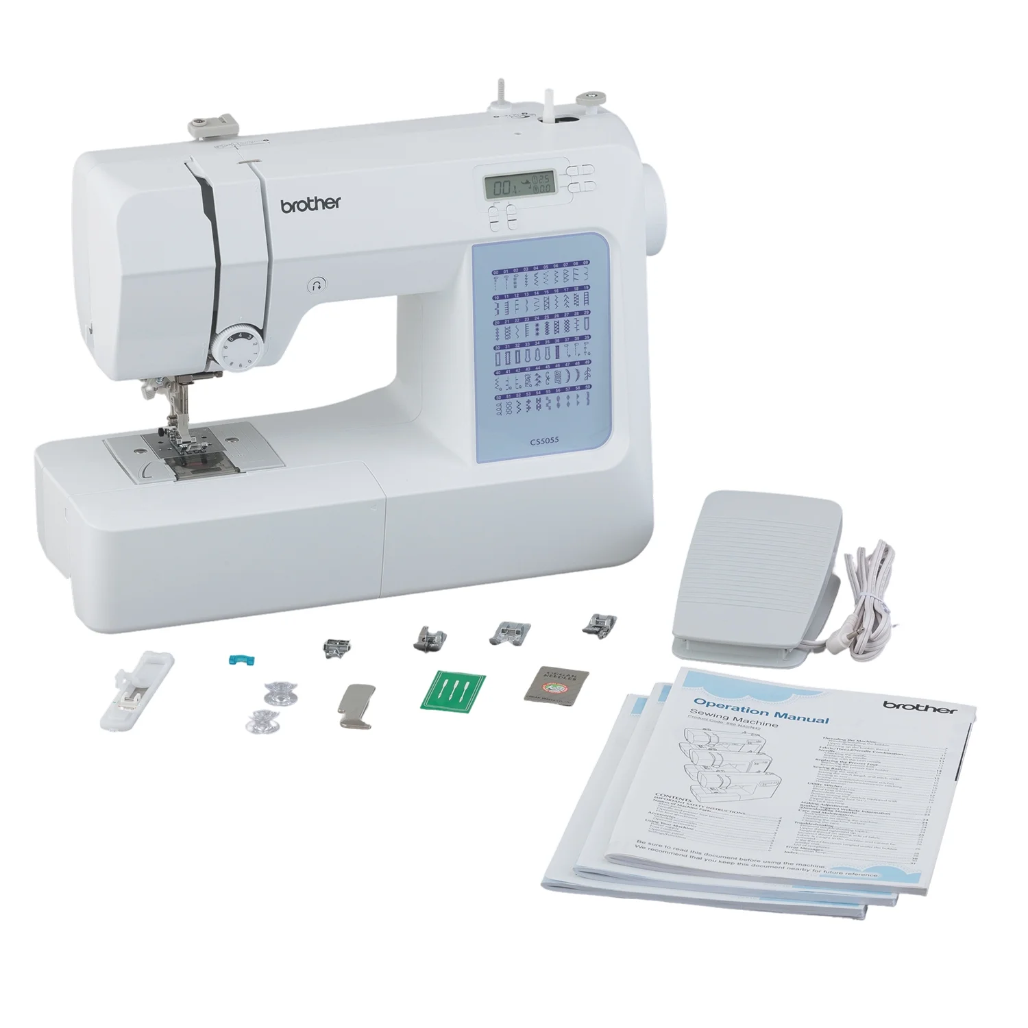 Brother CS5055 Computerized Sewing Machine with 60 Built-in Stitches