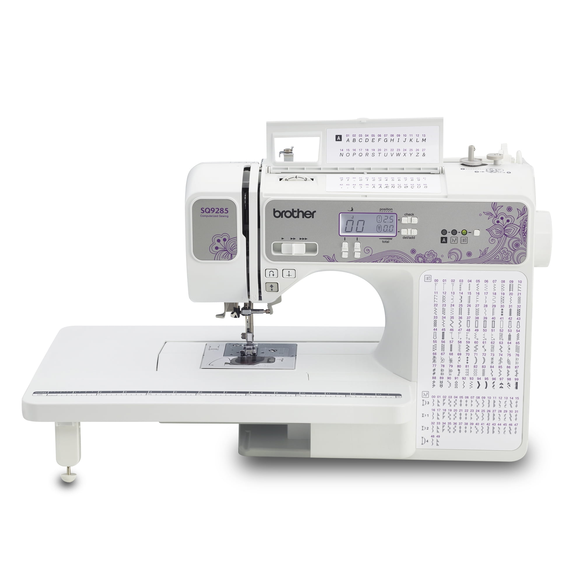Brother SQ9285 Computerized Sewing and Quilting Machine with Wide Table, 150 stitches