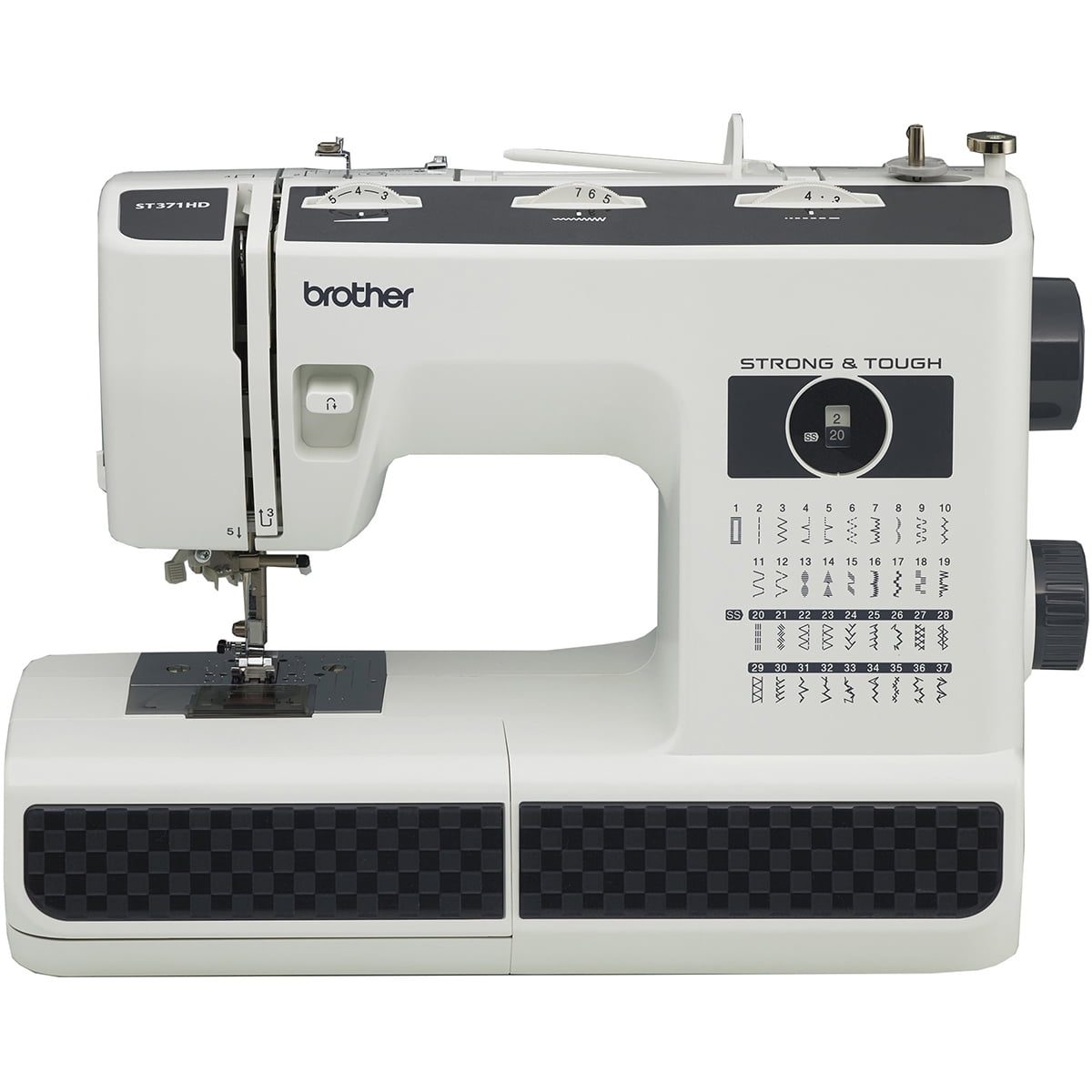 Brother Strong & Tough ST371HD Heavy-Duty Sewing Machine with 37 Built-in Stitches