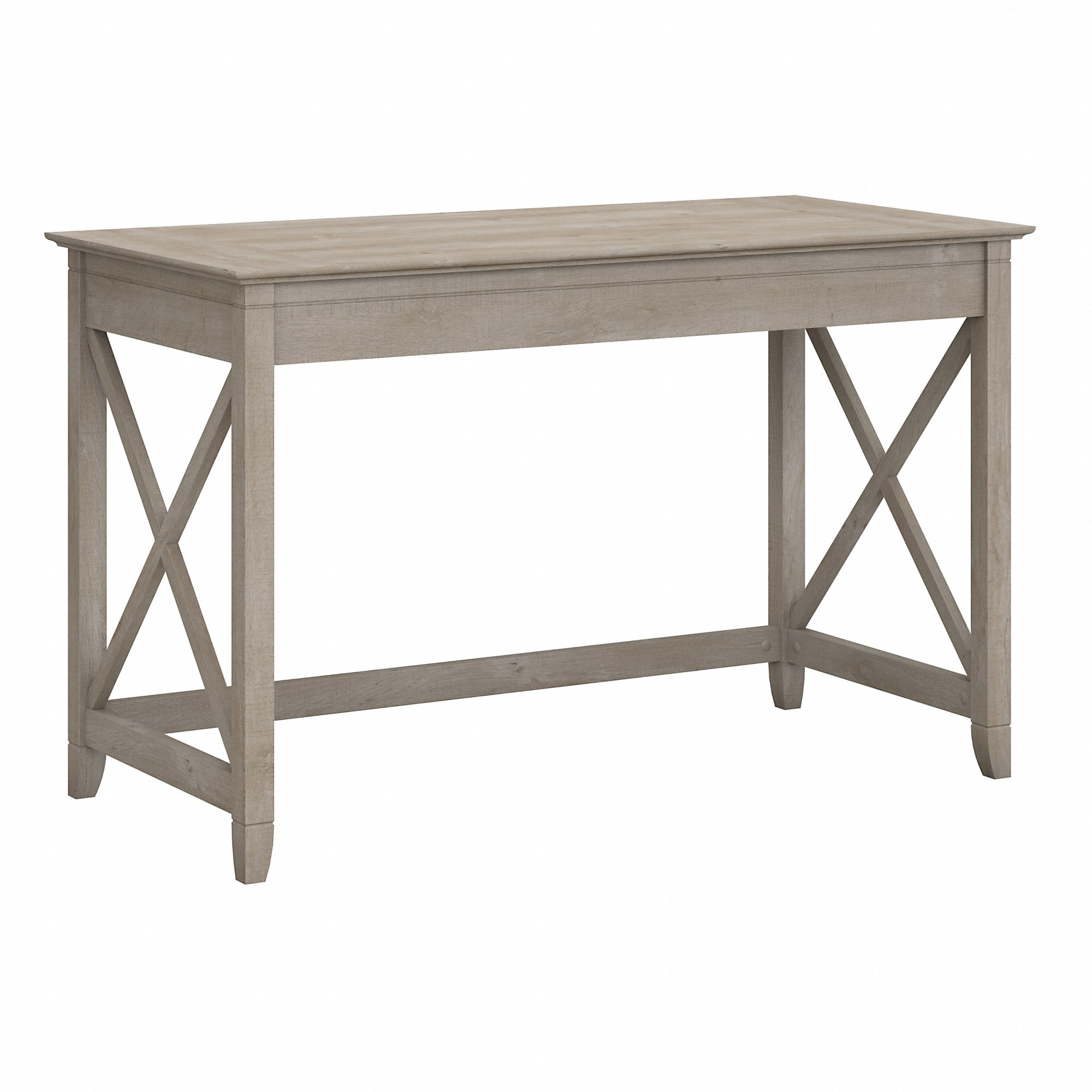 Bush Furniture Key West 48" Writing Desk, Washed Gray