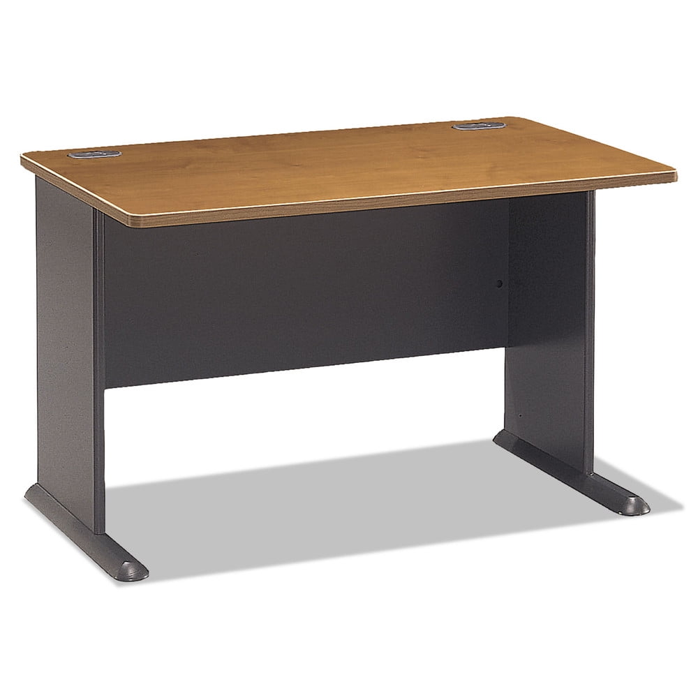 Bush Series A Collection 48W Desk, Natural Cherry