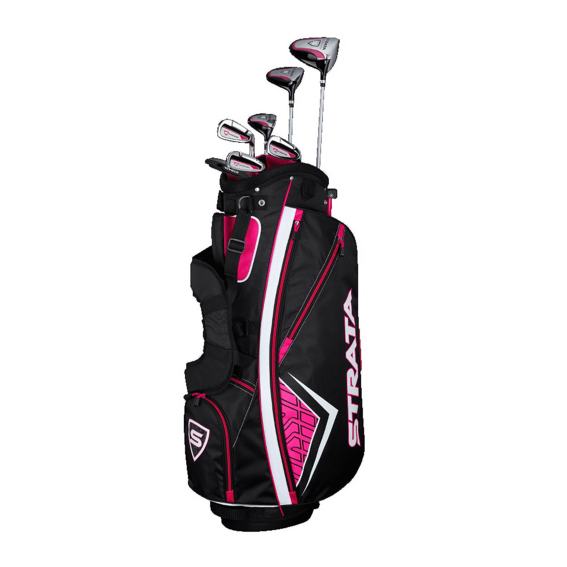 Callaway Women's Strata Complete 11-Piece Graphite Golf Club Set with Bag, Right Handed