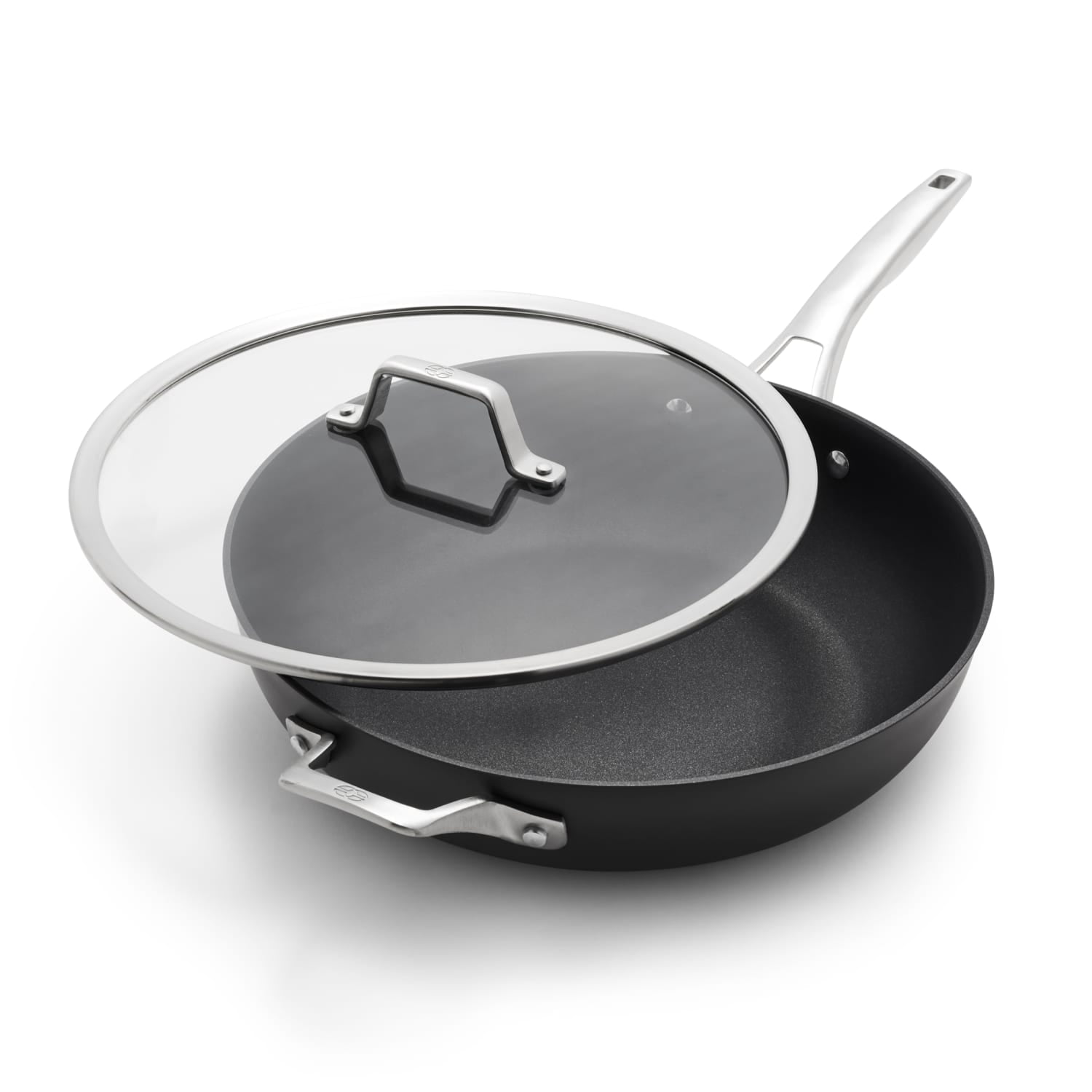 Calphalon Premier Hard-Anodized Nonstick 13-Inch Deep Skillet with Lid