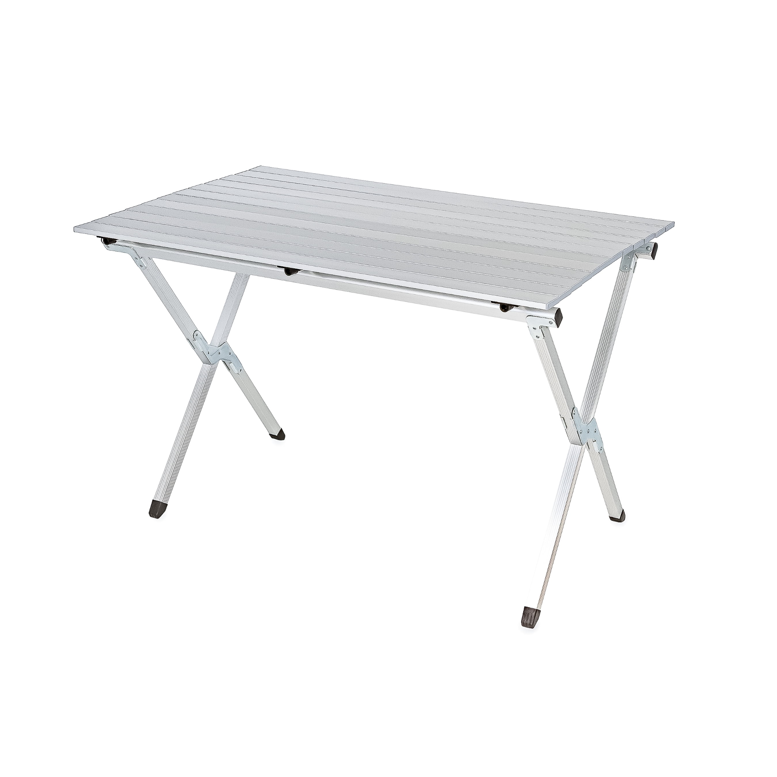 Camco Fold-Away Aluminum Roll-Up Table with Carrying Bag (51892)