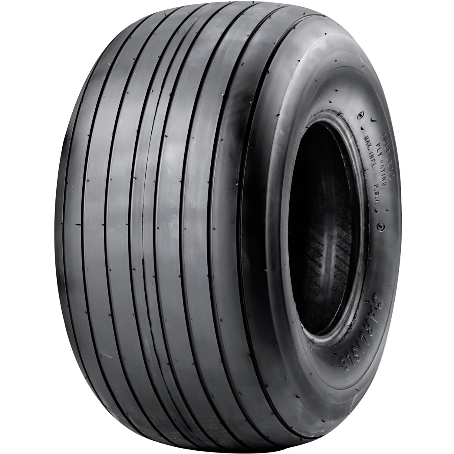 Carlstar Straight Rib 18X9.50-8 81A3 B Lawn & Garden Tire