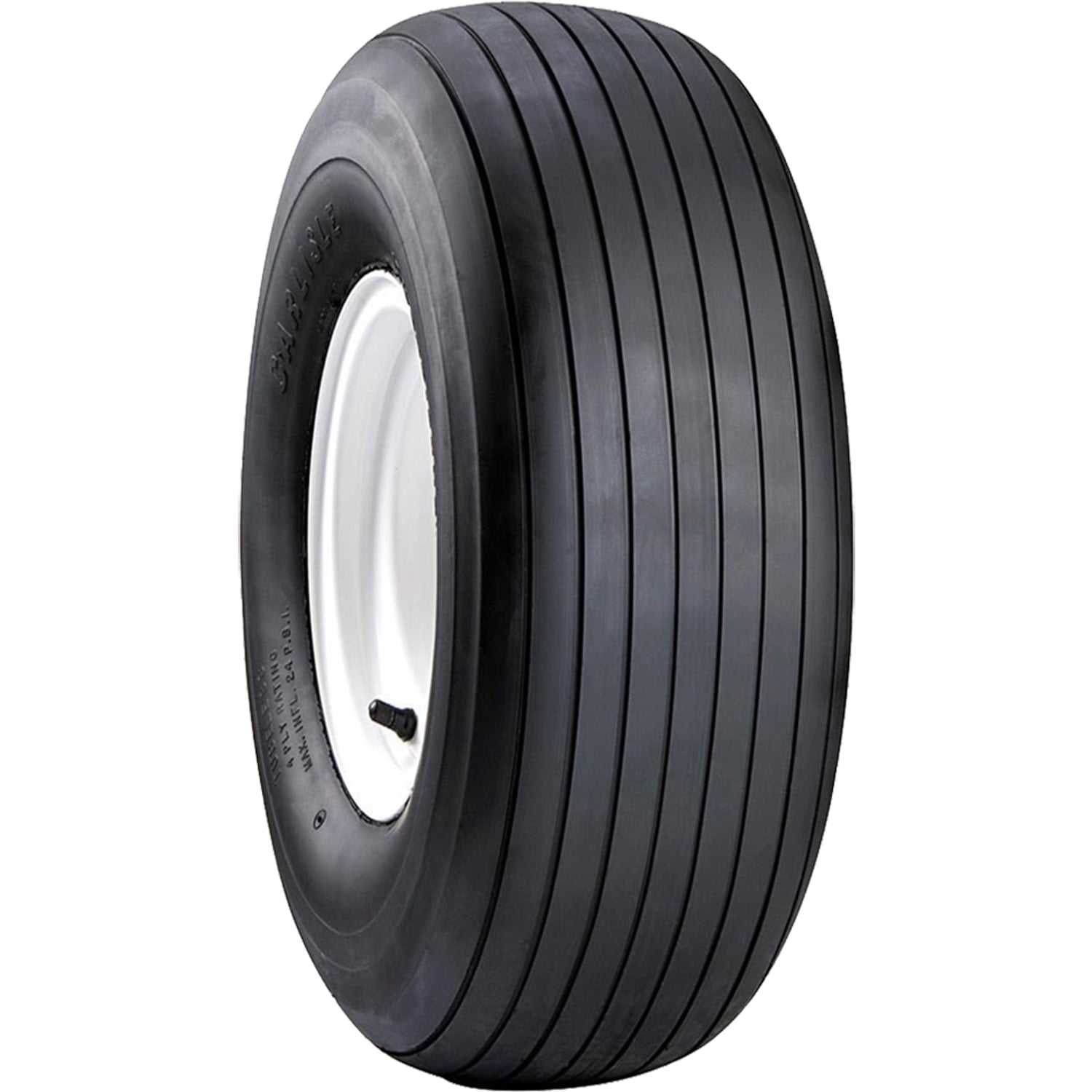 Carlstar Straight Rib 18X9.50-8 81A3 B Lawn & Garden Tire