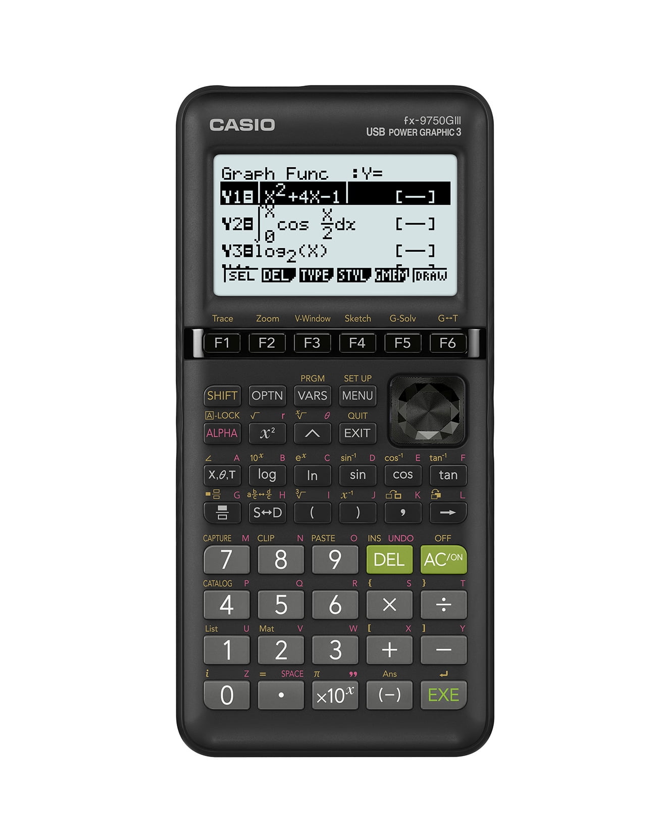Casio FX-9750Glll Graphing Calculator for High School and College, Black