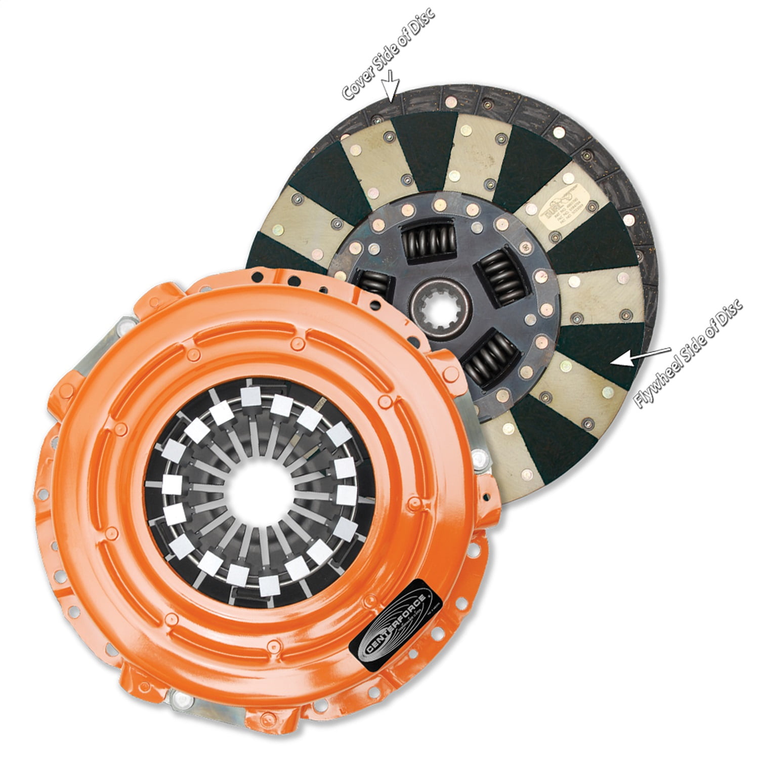 Centerforce DF920830 Clutch Kit - DF - 10-13/32 in Dia. - 1-1/16 in x 10 Spline Fits select: 1994,1996-2001 FORD MUSTANG GT
