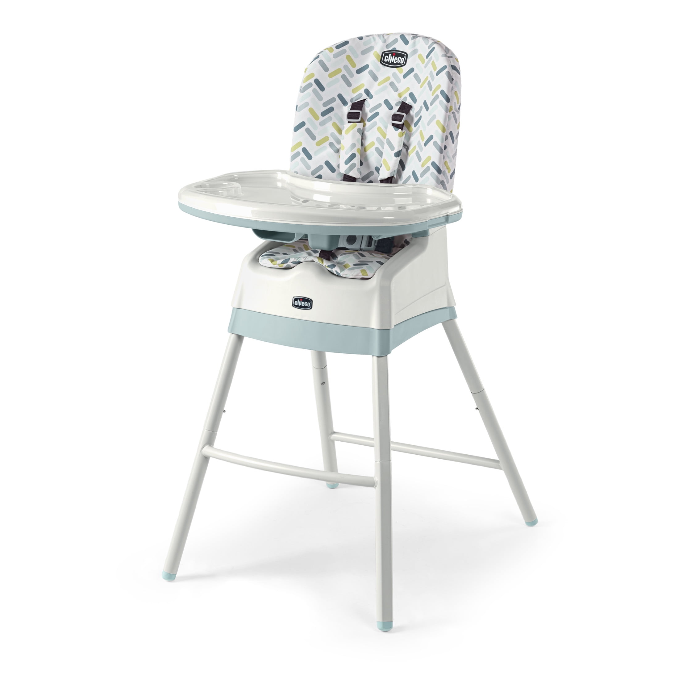 Chicco Stack 1-2-3 High Chair - Cadiz (Blue), New