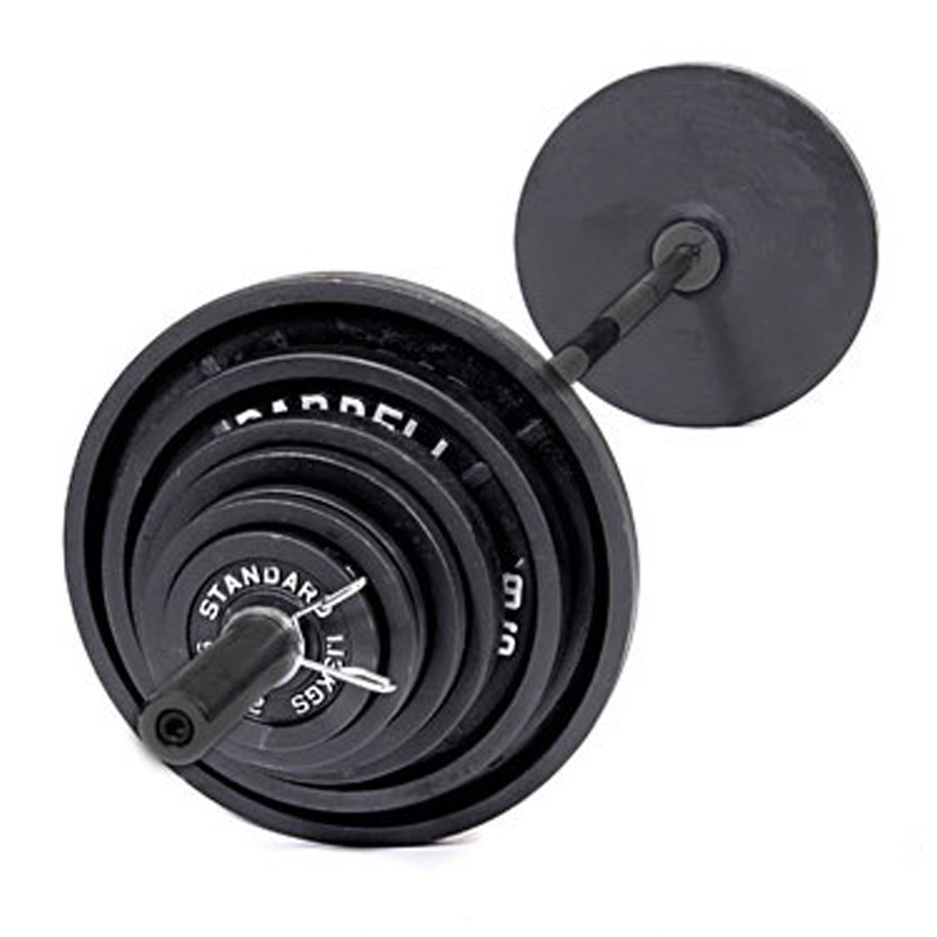 CAP Barbell 300-lb Cast Iron Olympic Weight Set (Includes 7' Bar)