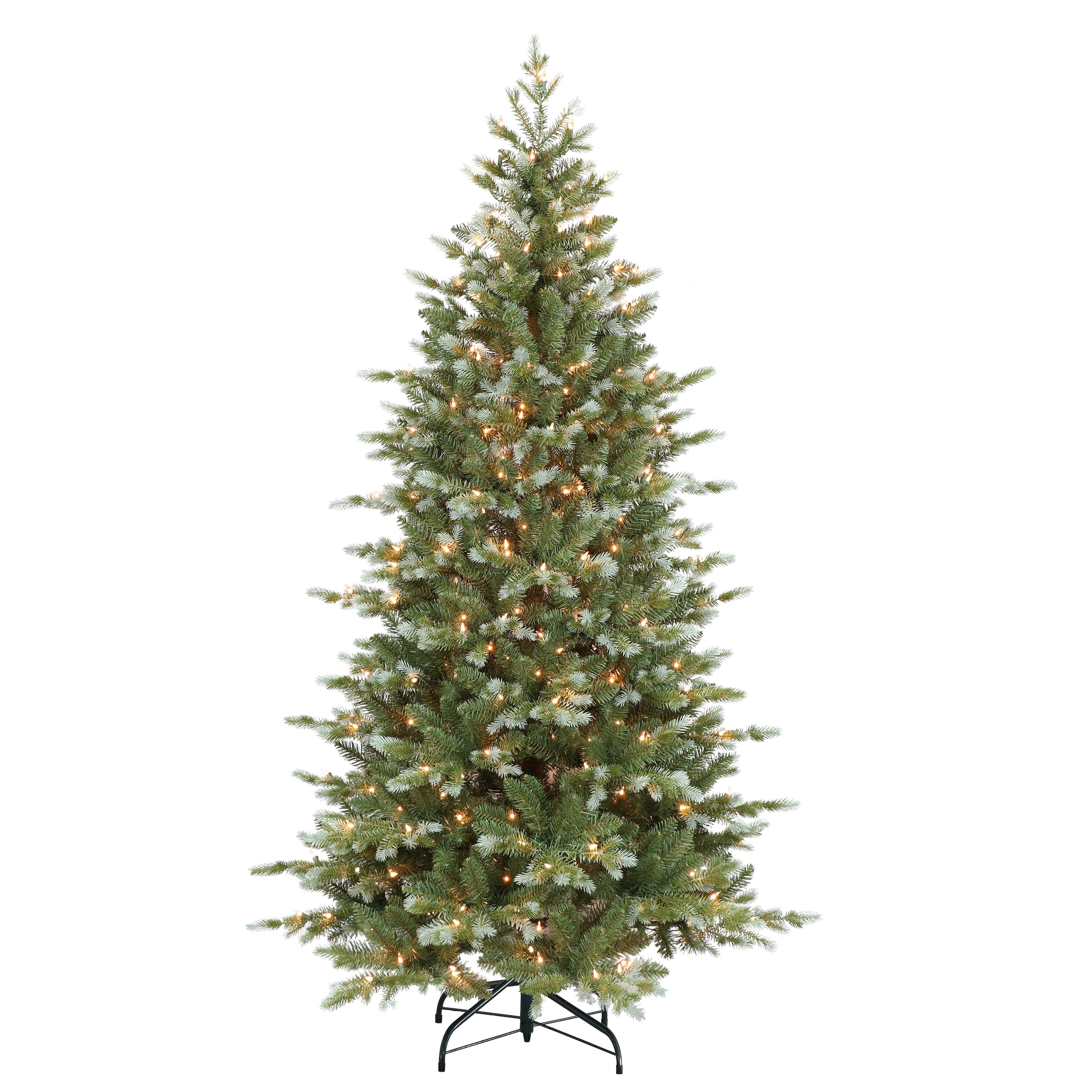 CC Christmas Decor Pre-lit Medium Colorado Spruce Artificial Christmas Tree - 6.5’ - Clear Lights