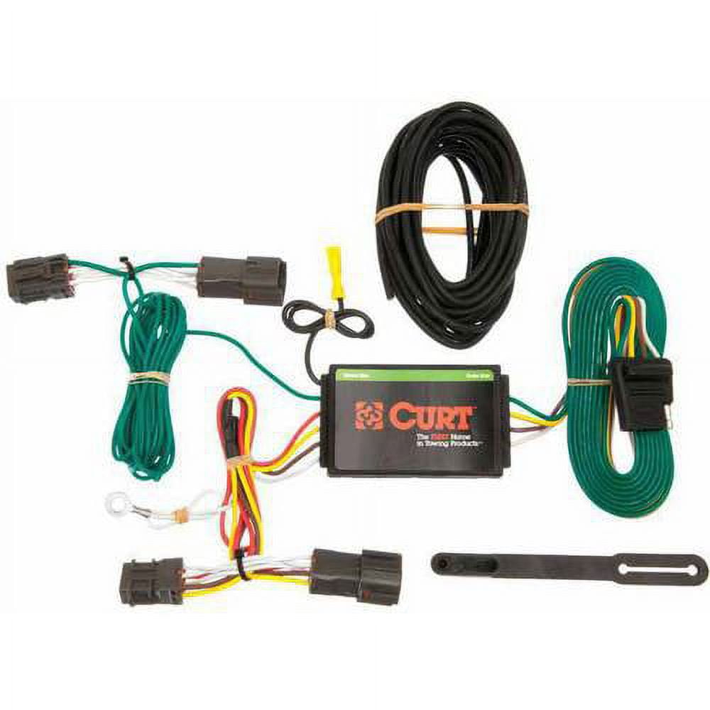 CURT 56153 Vehicle-Side Custom 4-Pin Trailer Wiring Harness, Select Hyundai Veloster