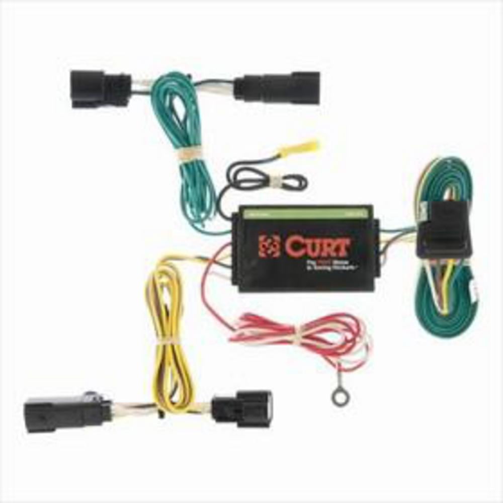 CURT 56121 Vehicle-Side Custom 4-Pin Trailer Wiring Harness, Select Lincoln MKX