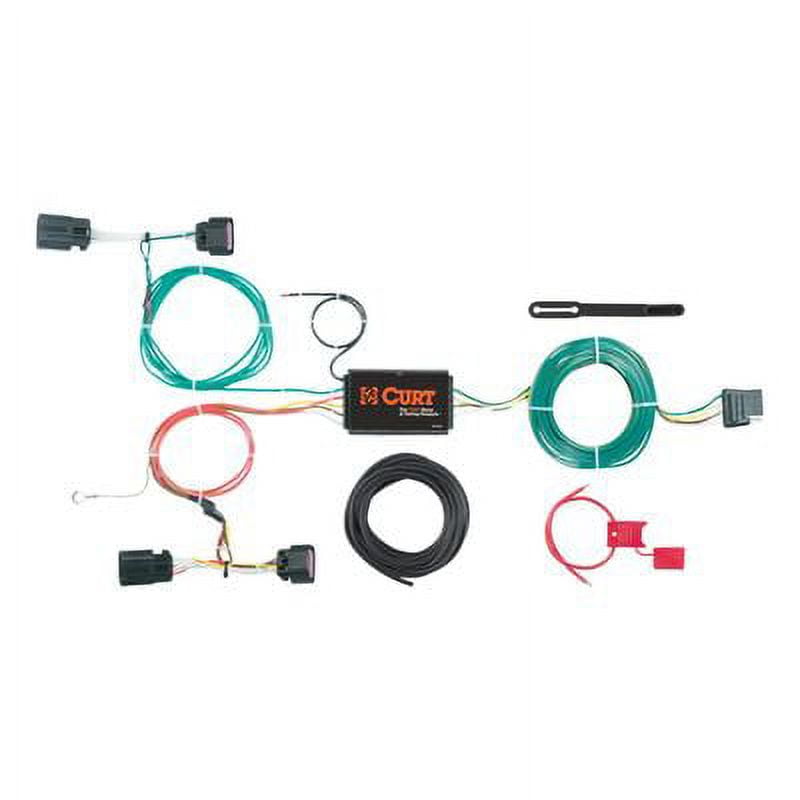 CURT 56270 Vehicle-Side Custom 4-Pin Trailer Wiring Harness, Select Ram ProMaster City