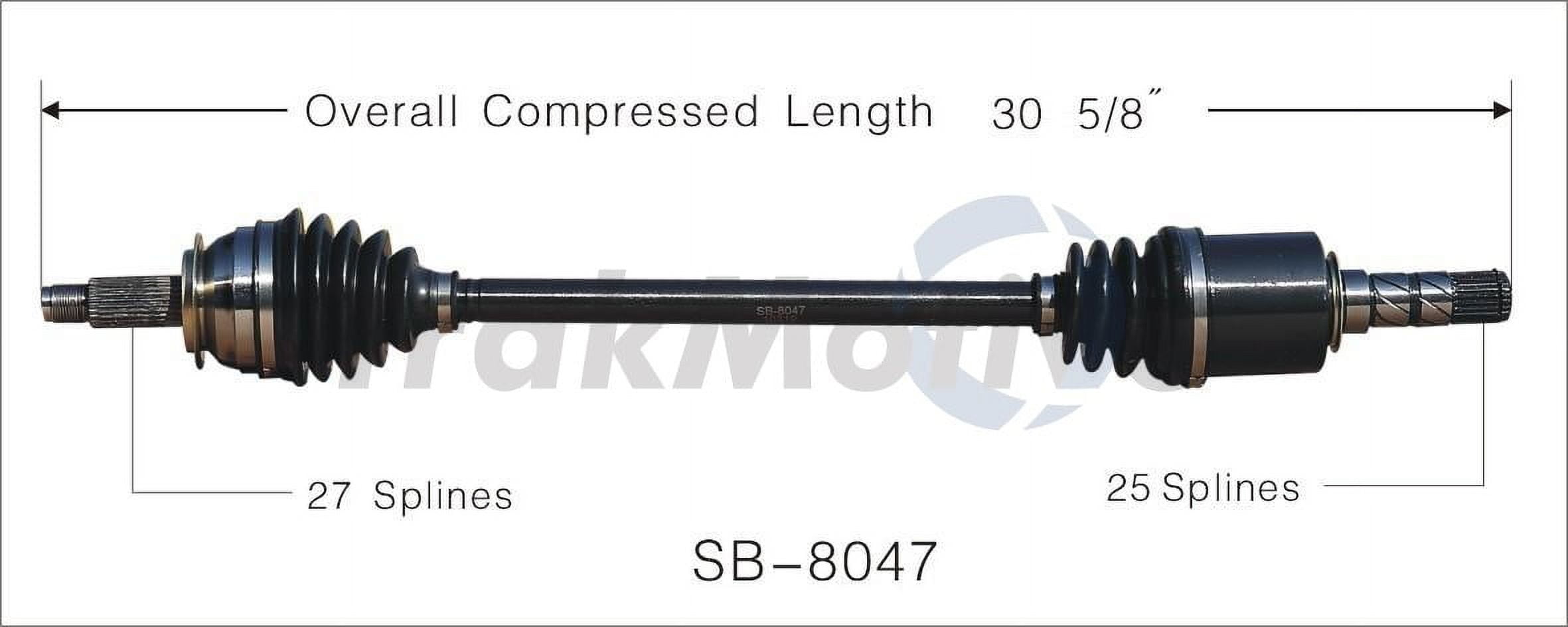 CV Axle Shaft Fits select: 2005-2009 SUBARU LEGACY, 2008-2009 SUBARU OUTBACK