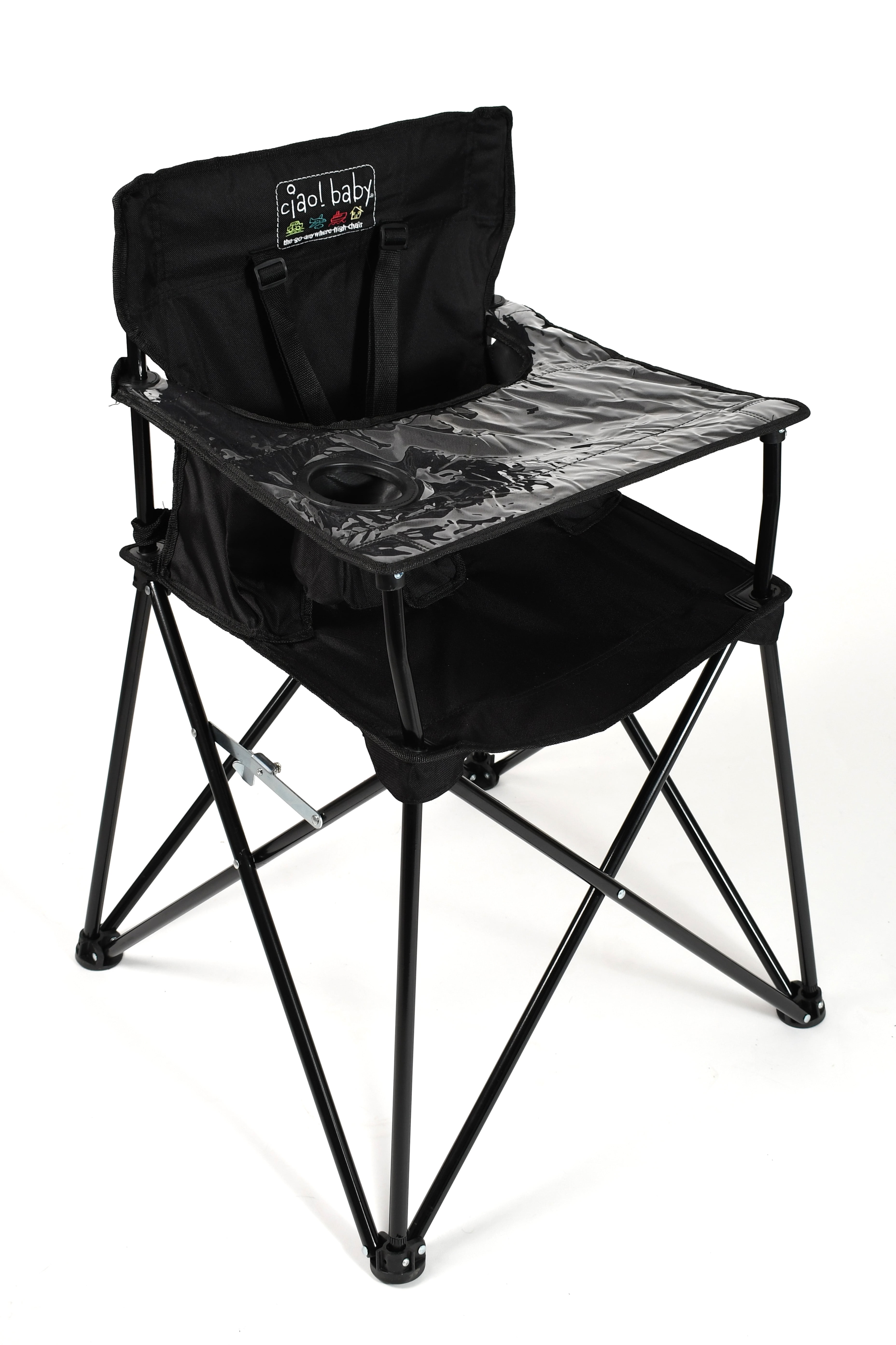 Ciao! Baby Portable High Chair, Black