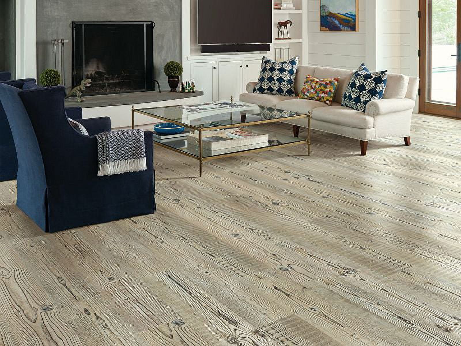 Clarity Plus 20, 7 in. x 48 in. Color Tall Pine, Luxury Vinyl Plank Flooring (27.73 sq. ft. / Carton)
