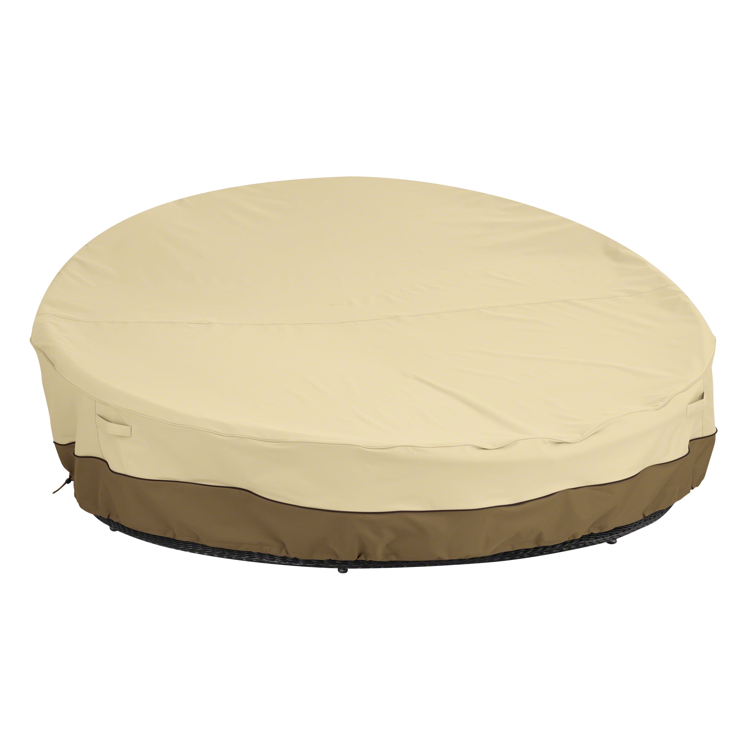 Classic Accessories Veranda™ Round Outdoor Daybed Cover - Durable and Water Resistant Outdoor Furniture Cover (55-872-031501-00)