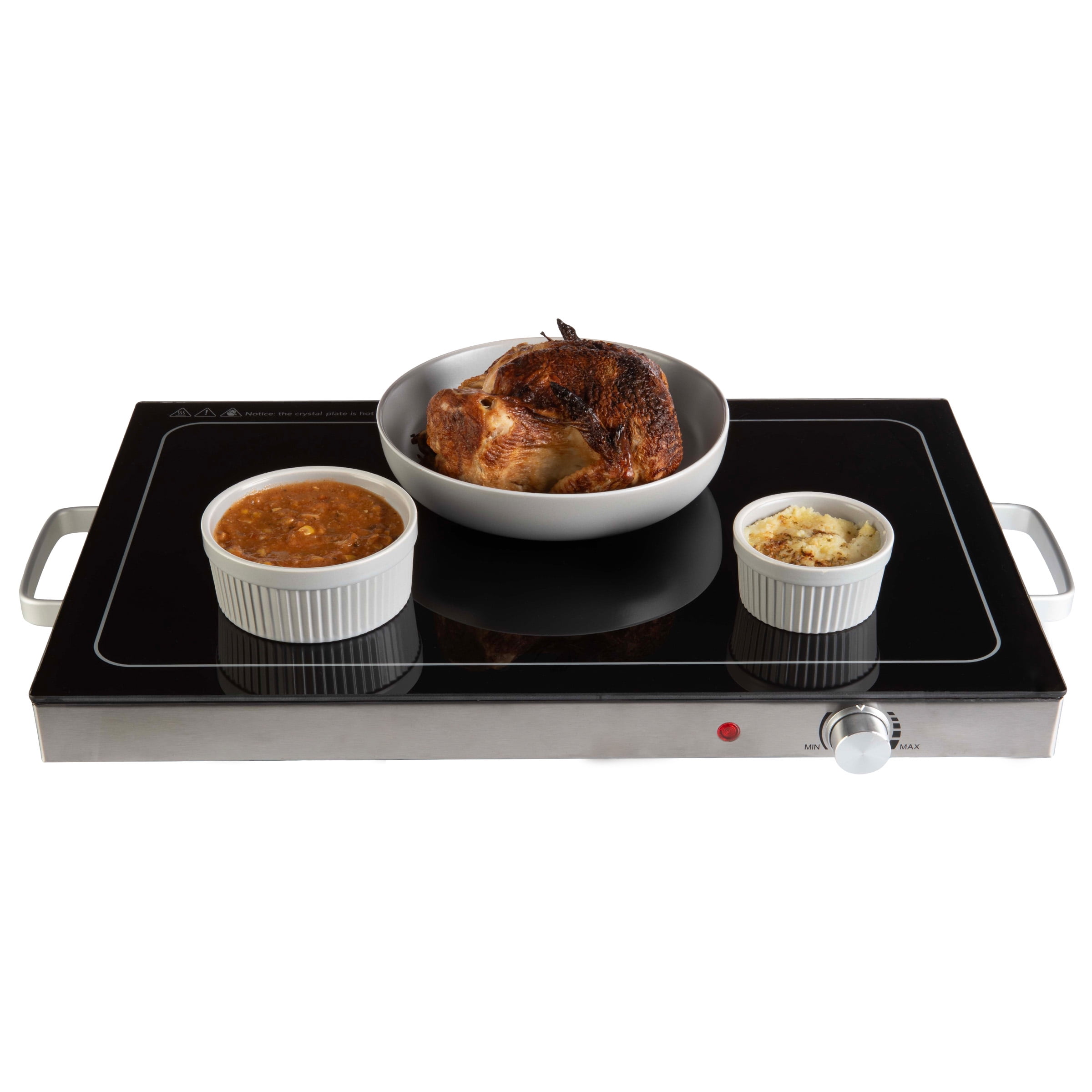 Classic Cuisine 24x17 Large Stainless-Steel Electric Warming Tray