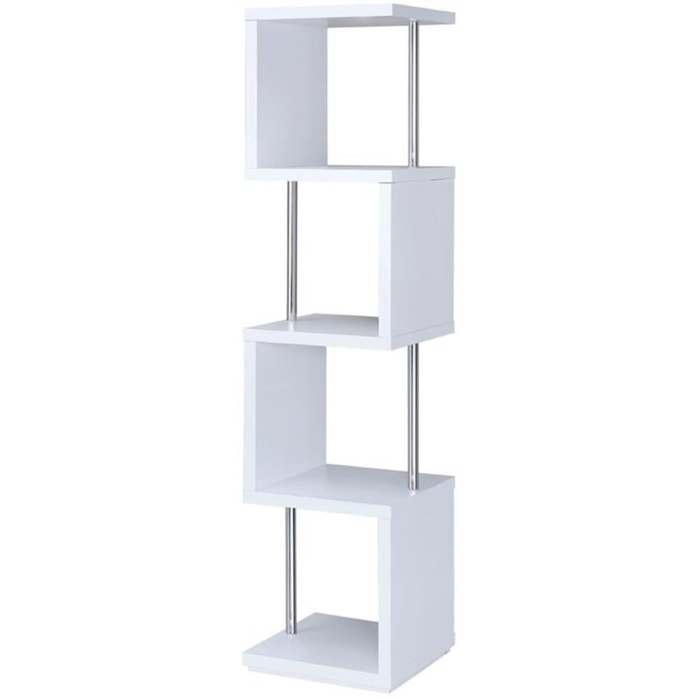Coaster Bookcase in White