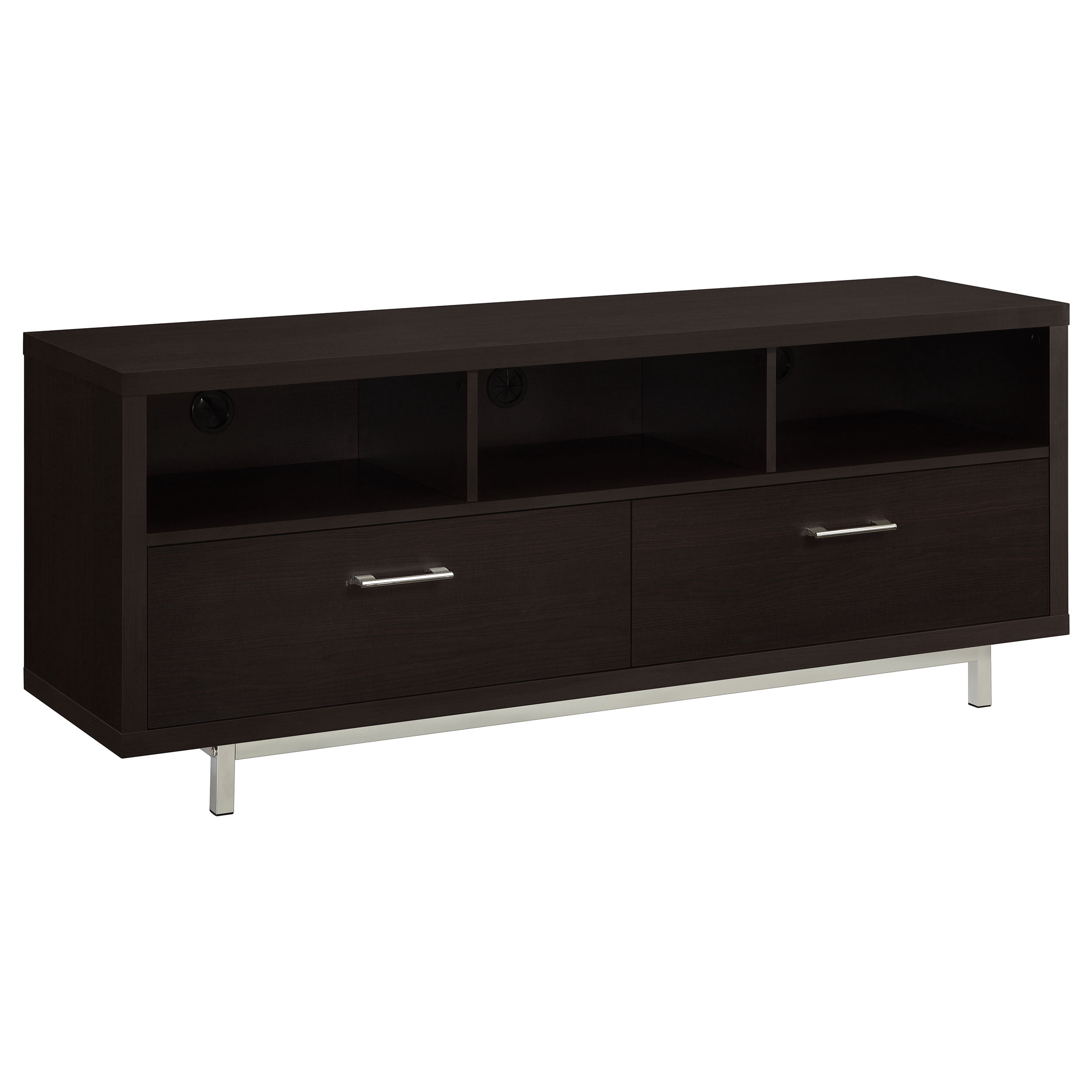 Casey 2-drawer Engineered Wood 60-inch TV Stand Cappuccino