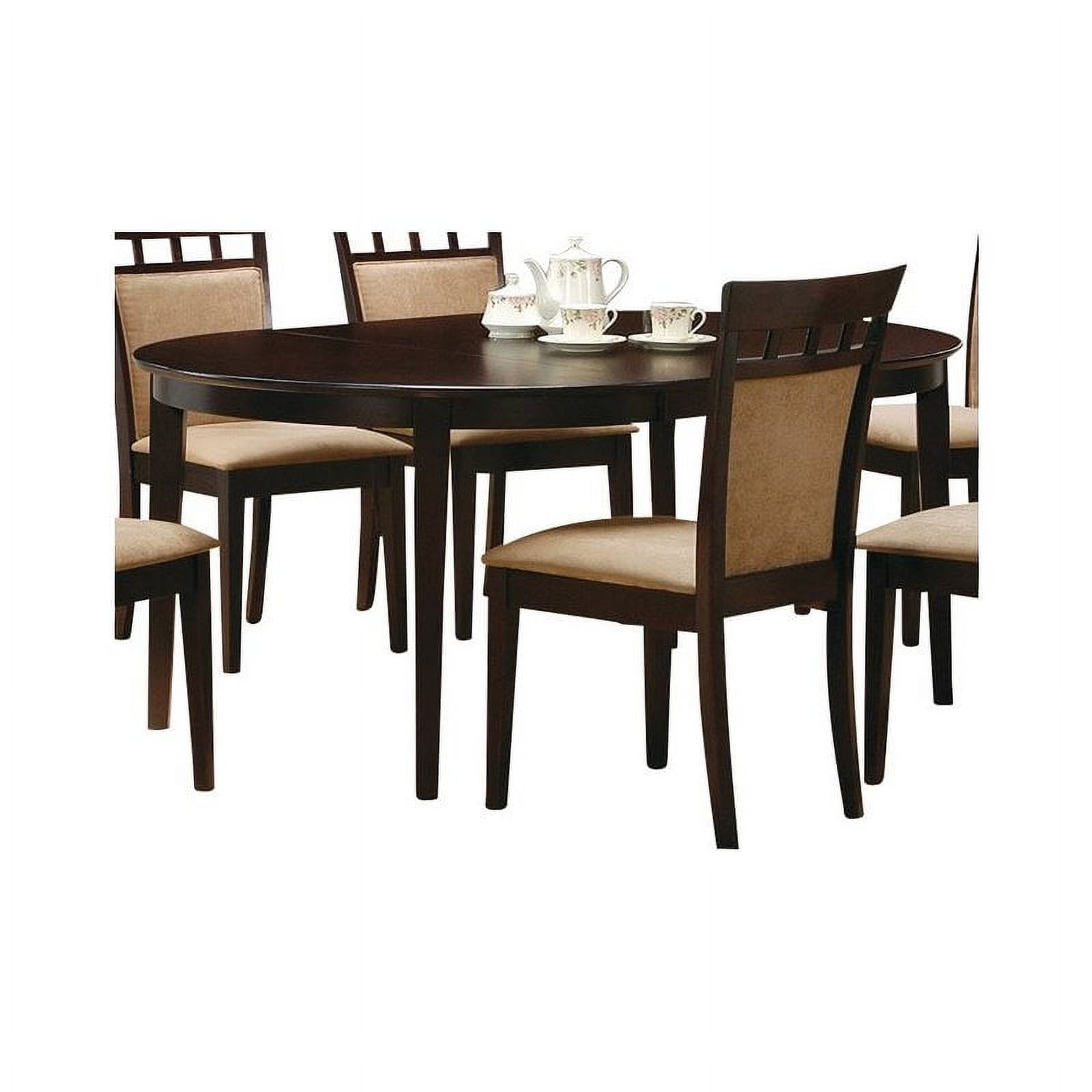 Coaster Company Gabriel Dining Table, Cappuccino, Chairs Sold Separately