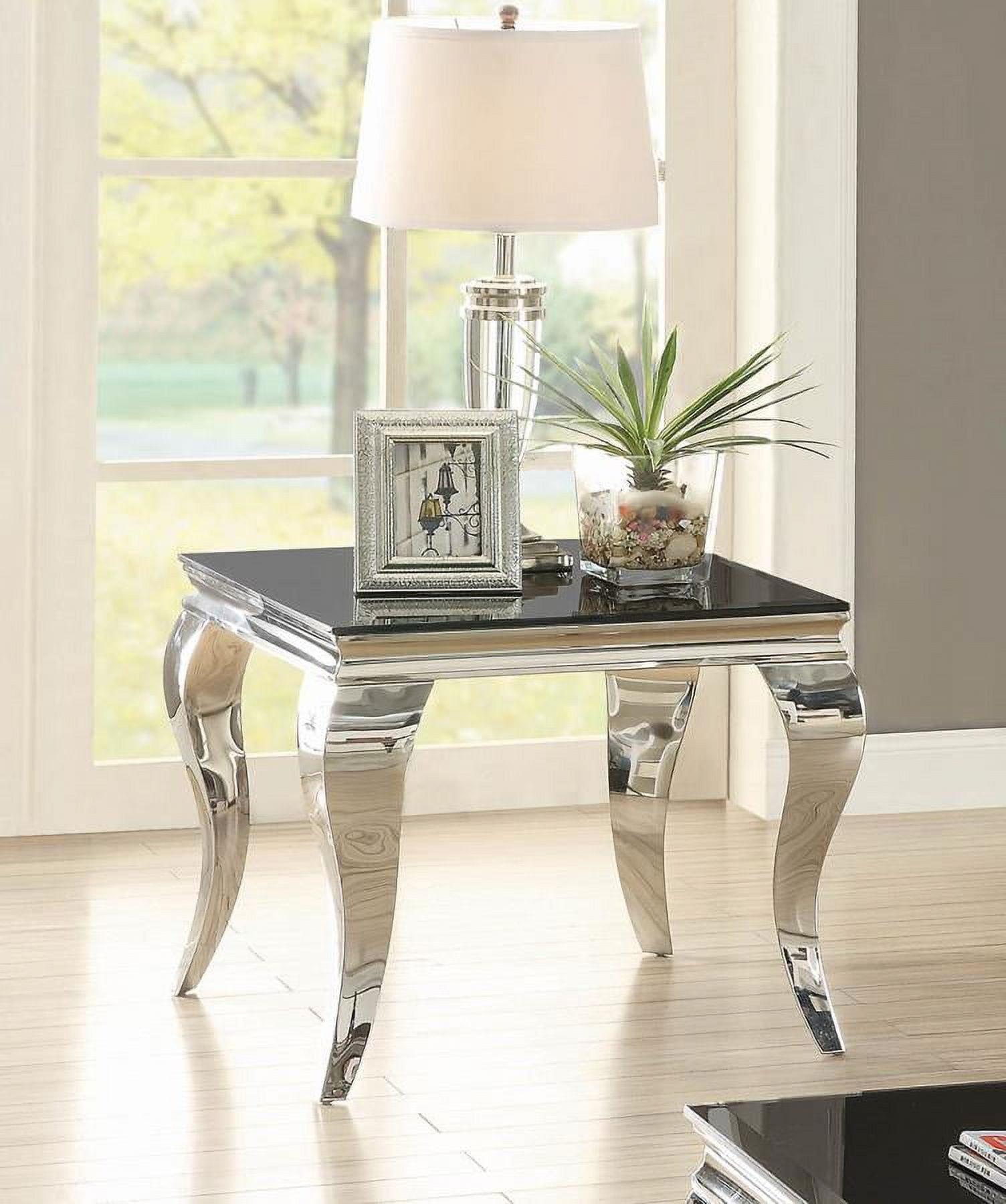 Coaster Home Furnishings 705017 End Table, Black