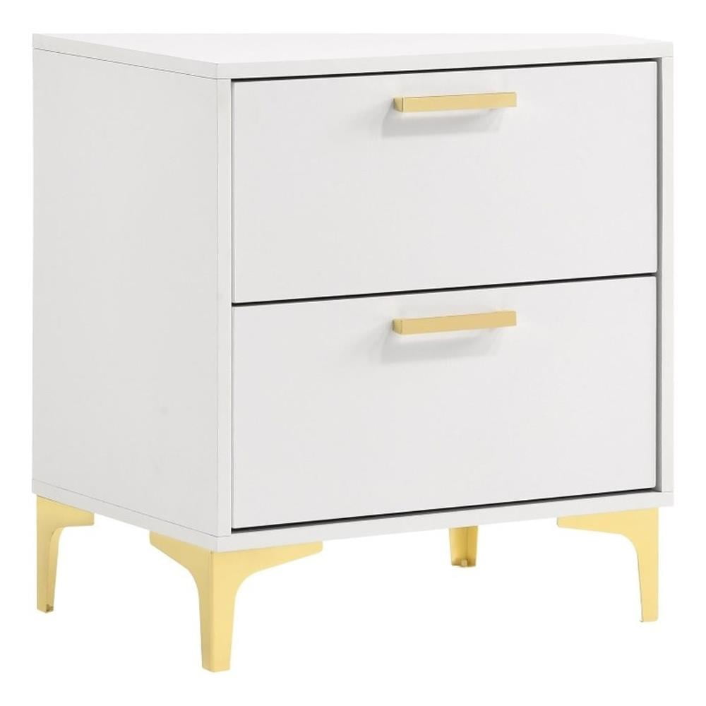 Kendall 2-drawer Nightstand White