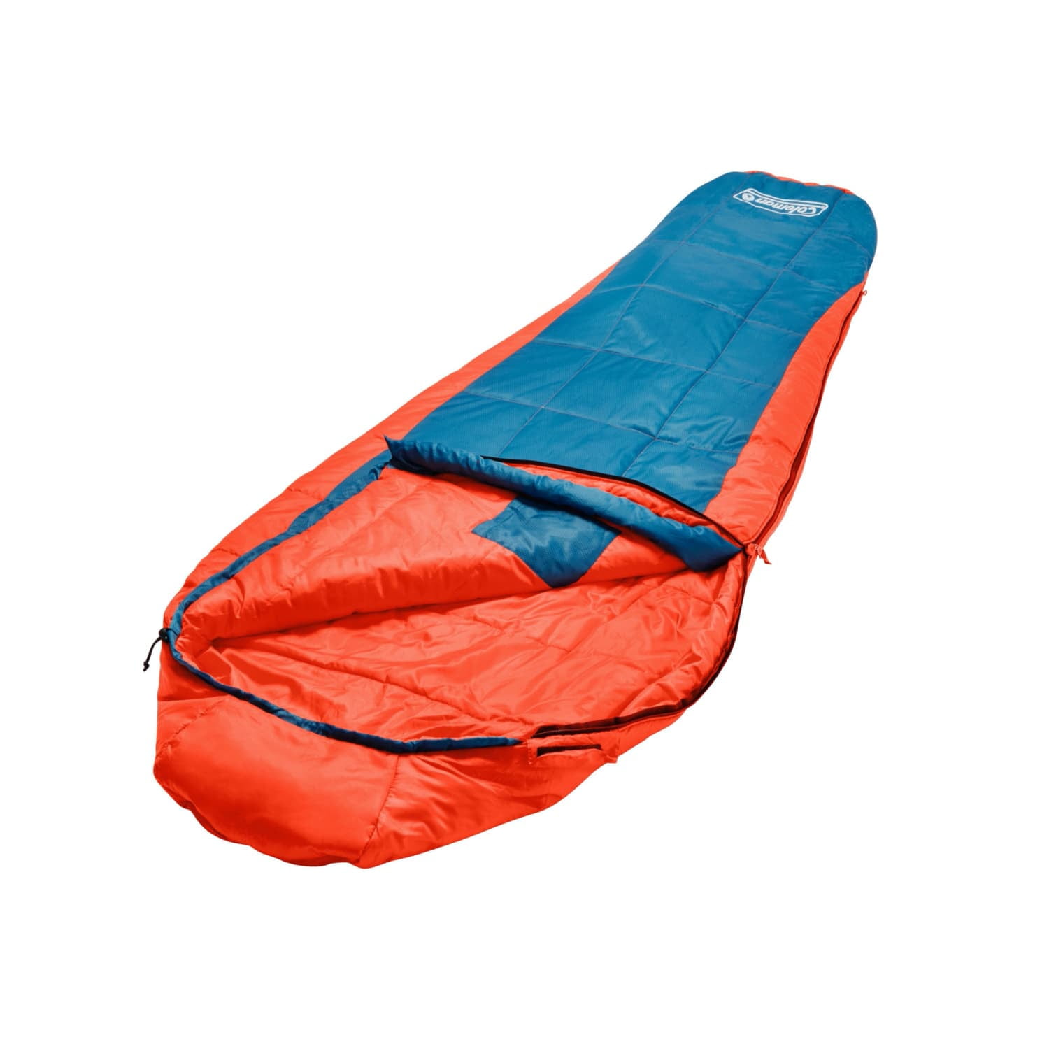 Coleman Kompact 25 Degree F Mummy Sleeping Bag, Tiger Lily