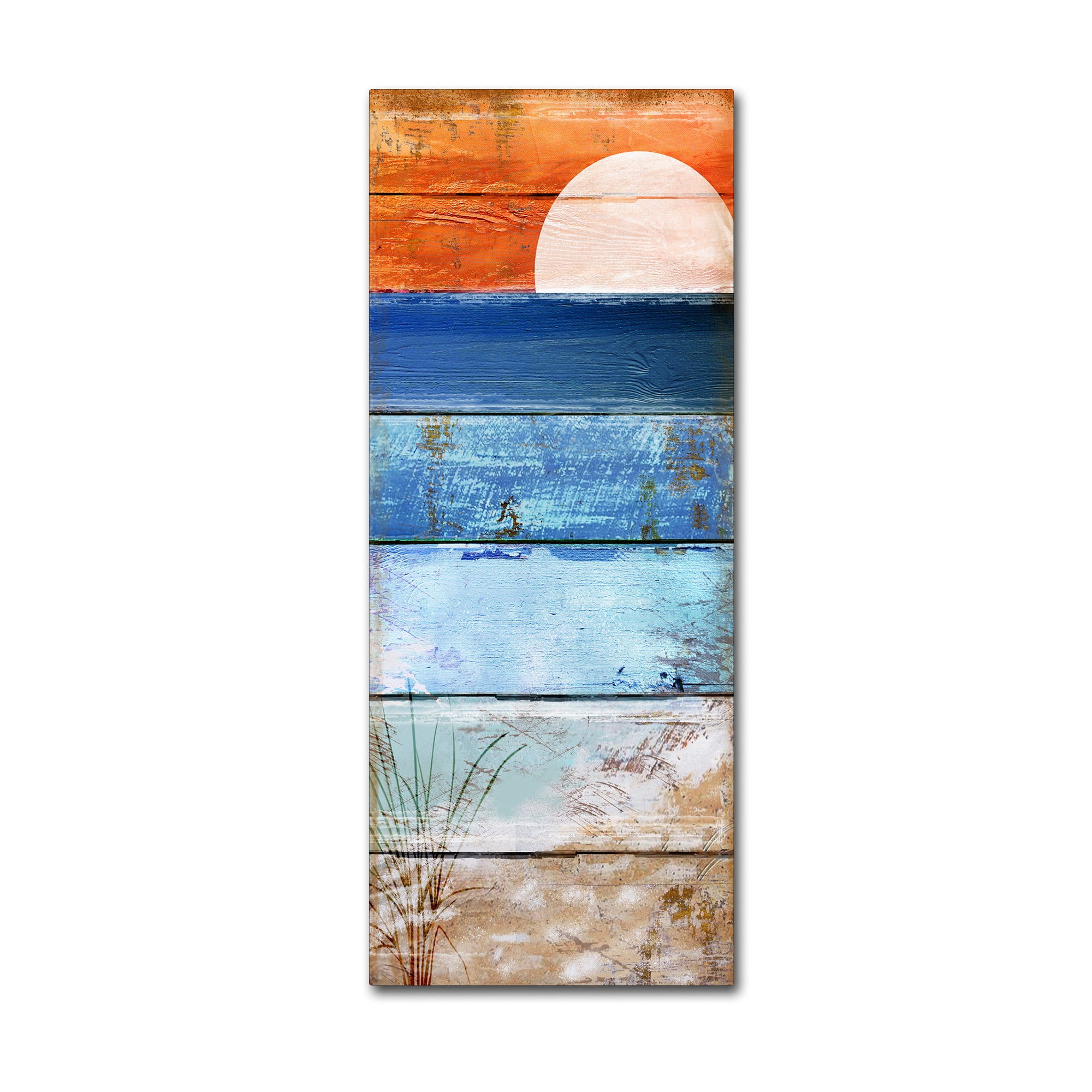 Color Bakery 'Beach Moonrise II' Canvas Art