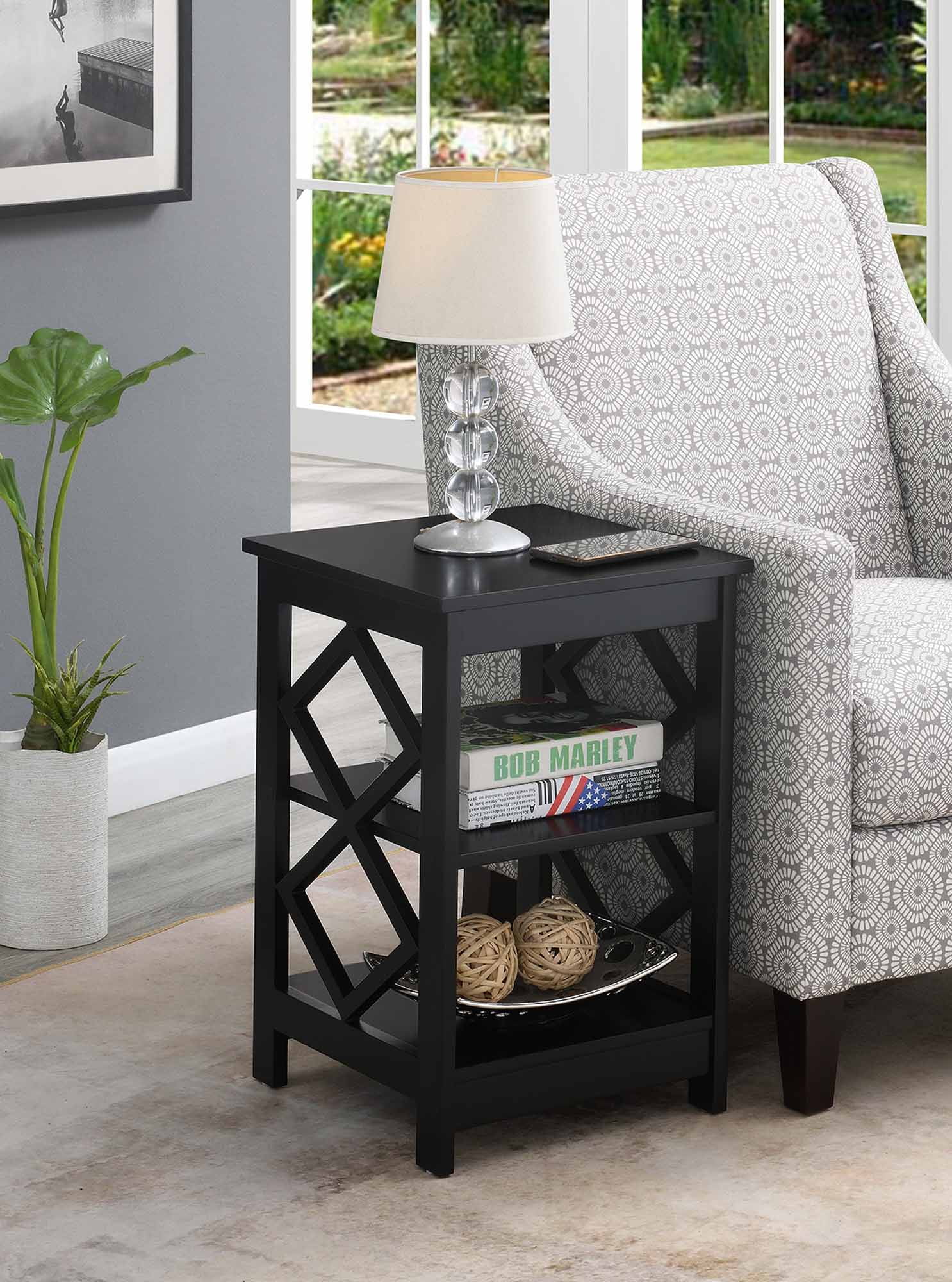 Convenience Concepts Diamond End Table