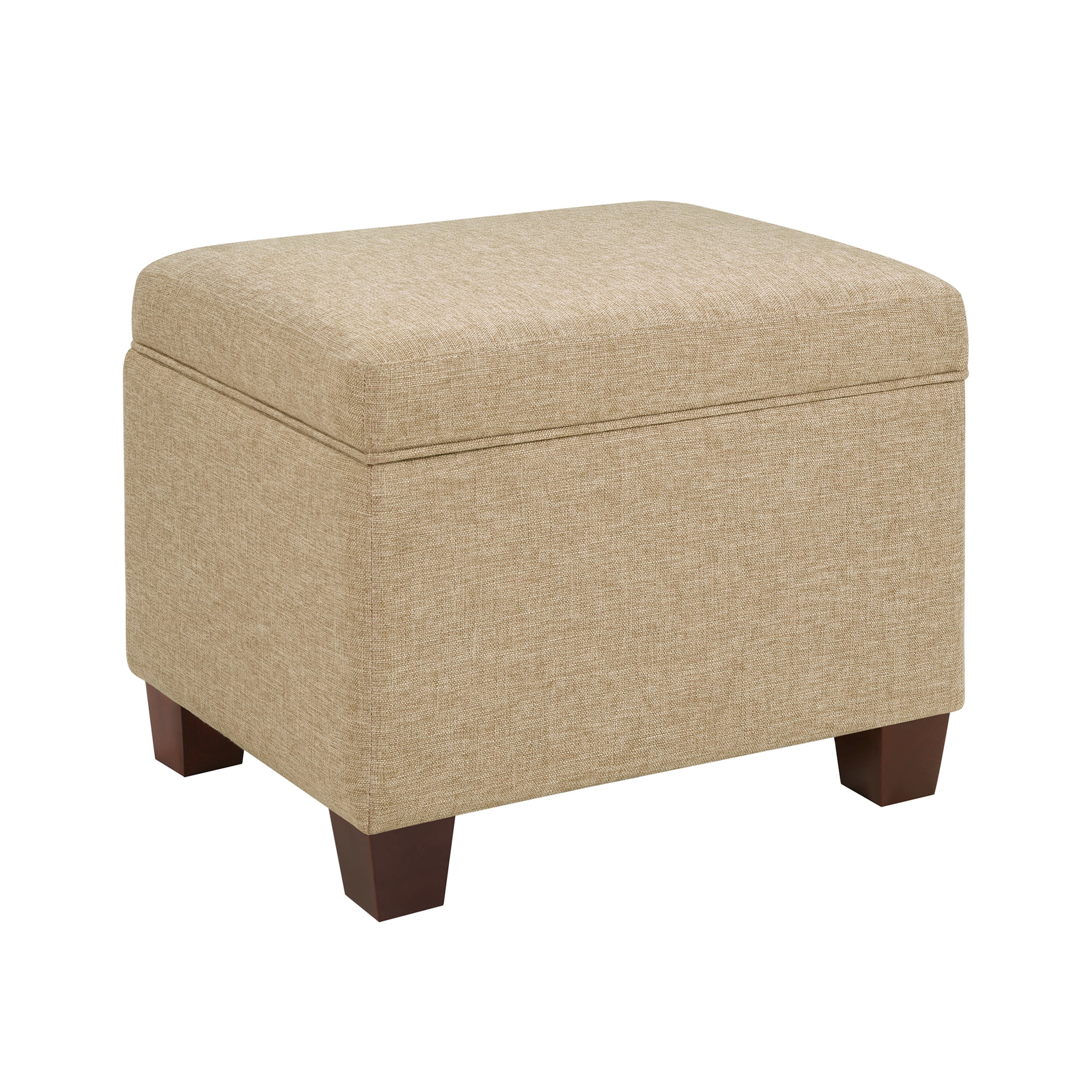 Convenience Concepts Madison Storage Ottoman, Tan Fabric
