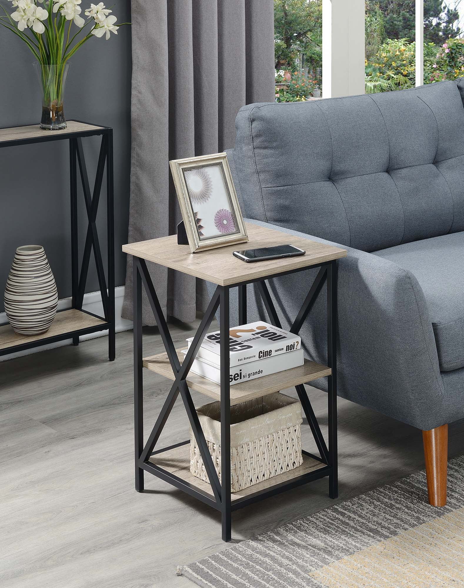 Convenience Concepts Tucson 3 Tier End Table, Multiple Finishes