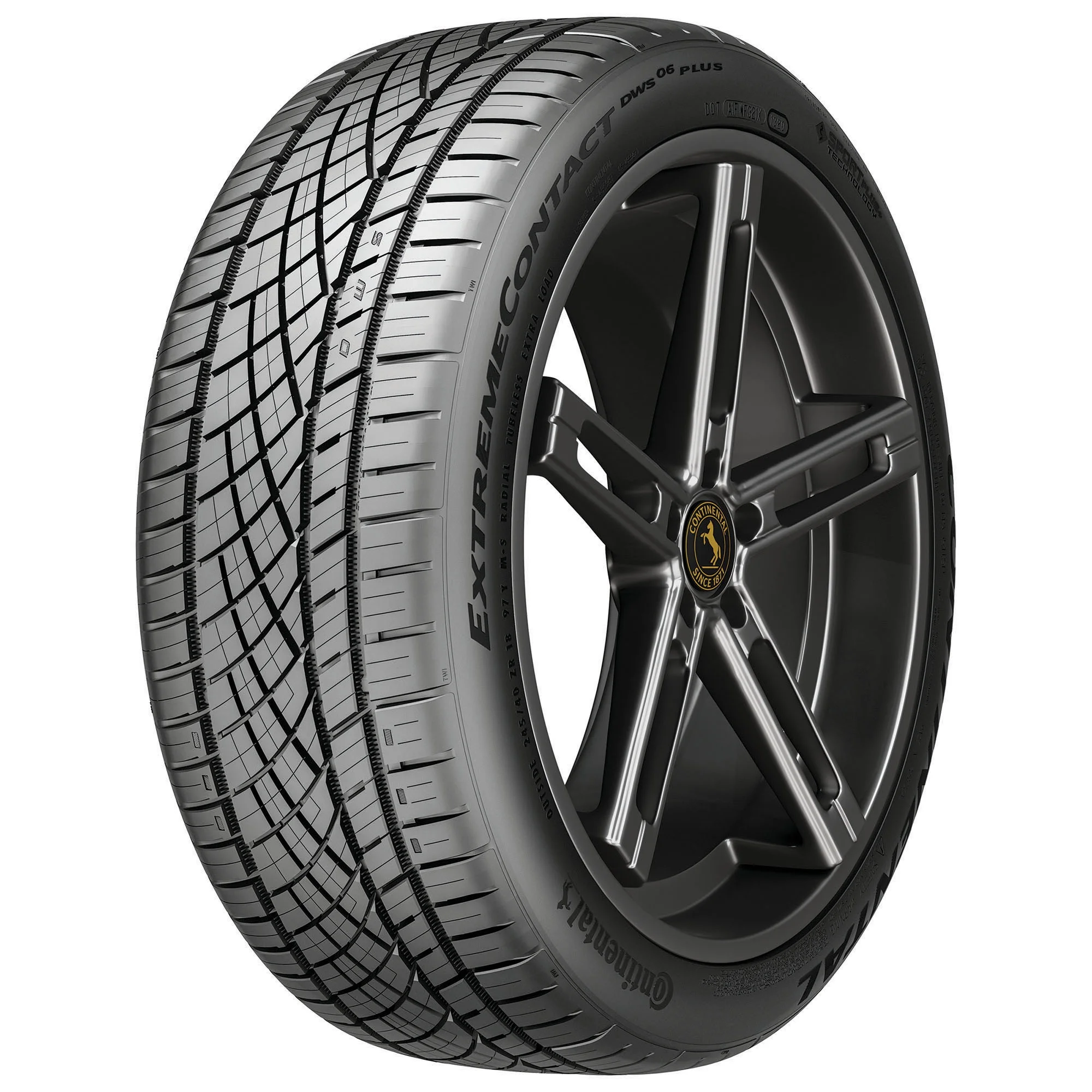 Continental ExtremeContact DWS06 PLUS UHP All Season 275/40ZR21 107Y XL Passenger Tire